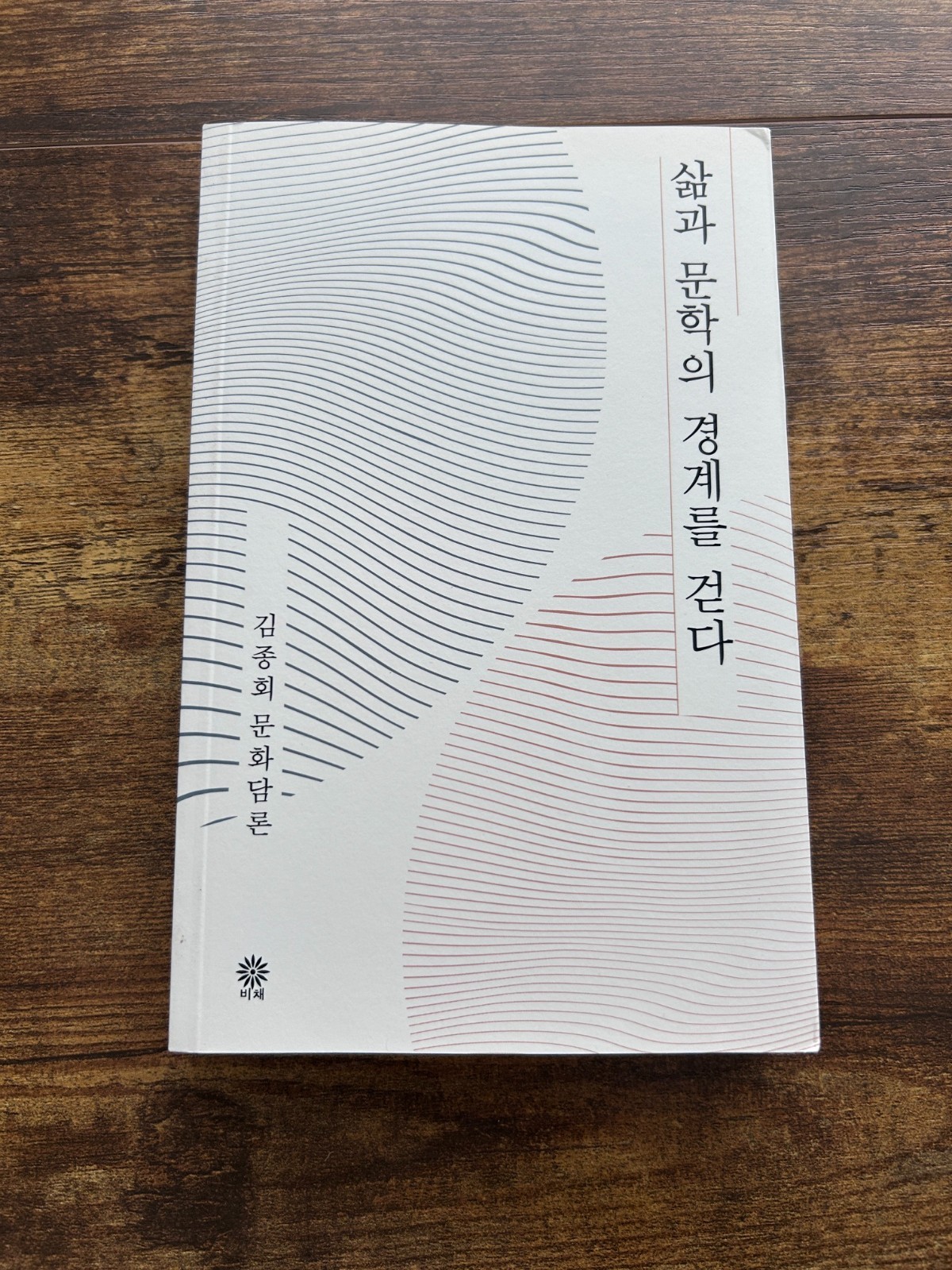 Korean Book Salmgwa Munhagui Gyeongyereul Geonda Kim Jong-hoe Literary