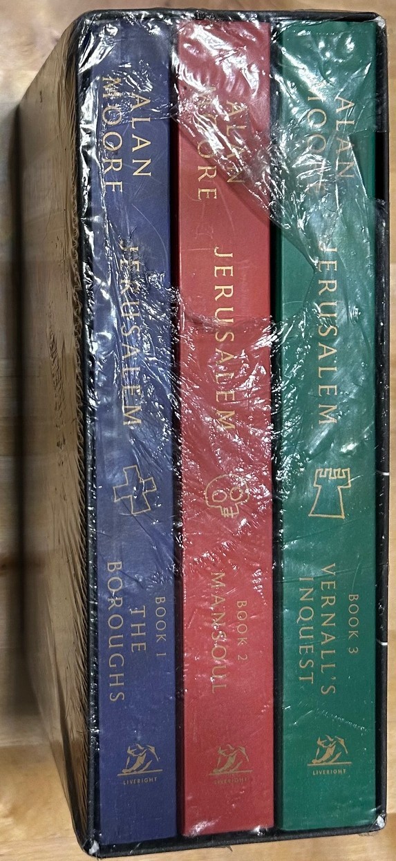 ALAN MOORE – Jerusalem Trilogy 3 Book Box Set (paperback) Book 1 2 3 SEALED