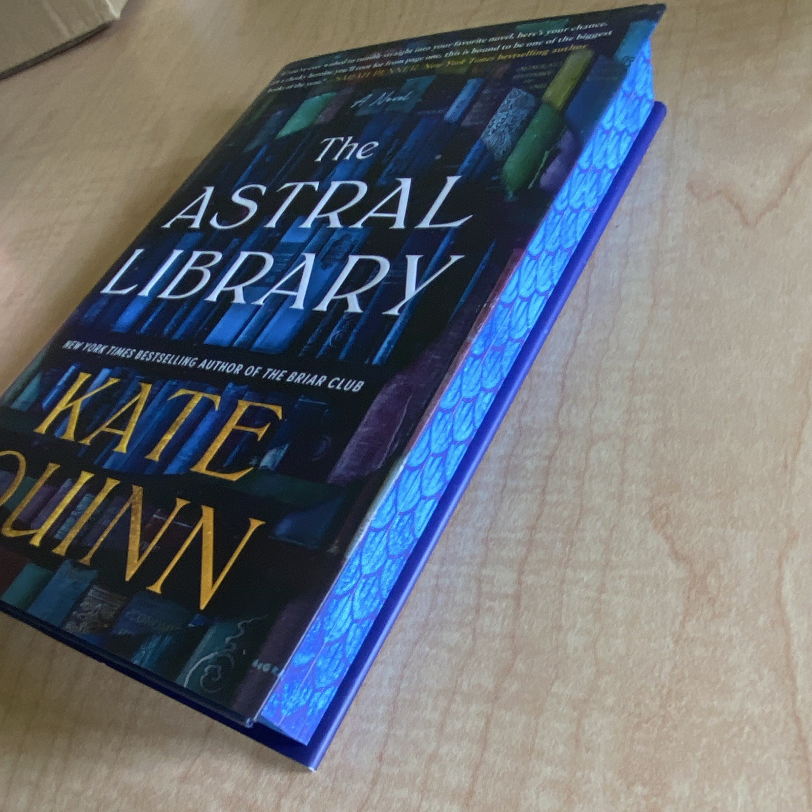 The Astral Library by Kate Quinn, William Morrow, Fiction Novel, HC, DJ