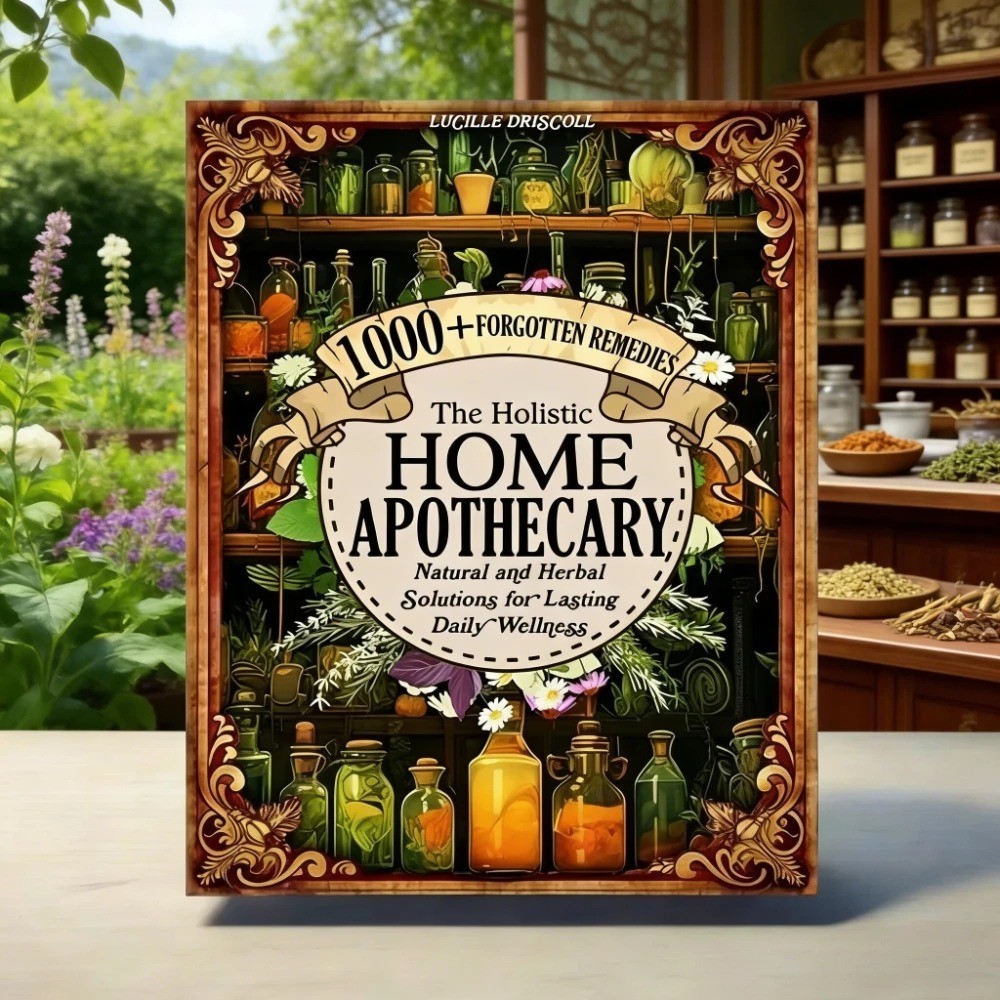1000+ Forgotten Apothecary Recipes Remedies Book Natural and Herbal Welness