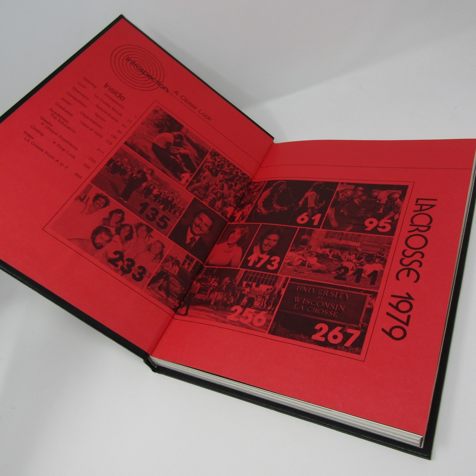 1979 UW-LaCrosse College Yearbook University Wisconsin Hardcover 272 Pages