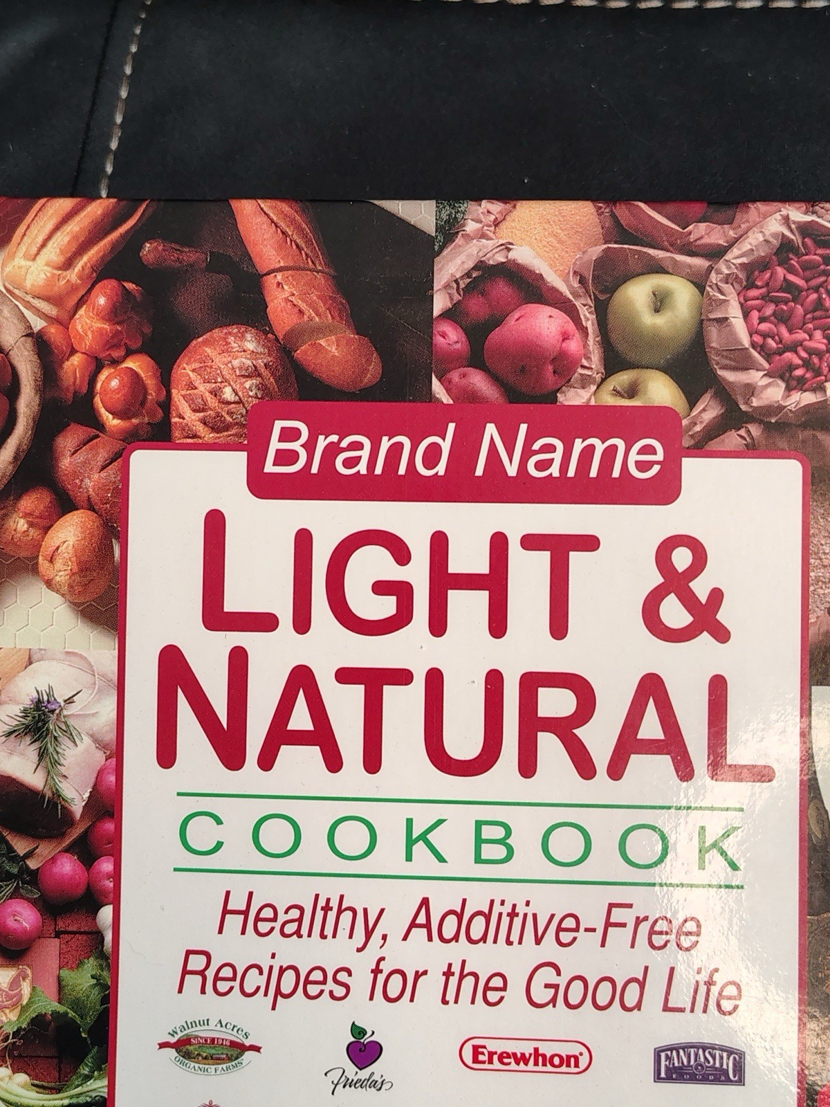 Light & Natural Cookbook Hardcover 1995 608 Pages 500+ Healthy Recipes