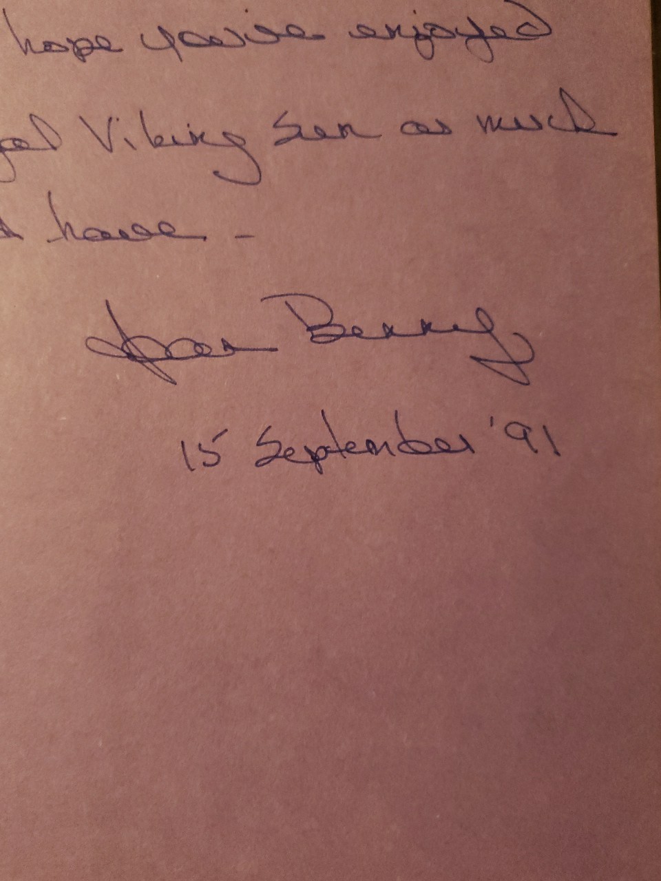Sunday Nights At Seven The Jack Benny Story Signed By Joan Benny HC 1st Printing