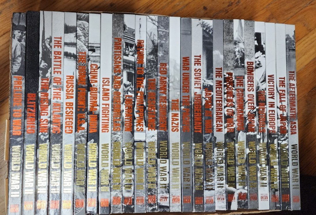 TIME LIFE WORLD WAR II BOOKS SELECT A VOLUME WWII COMPLETE YOUR SET MISSING VOLS