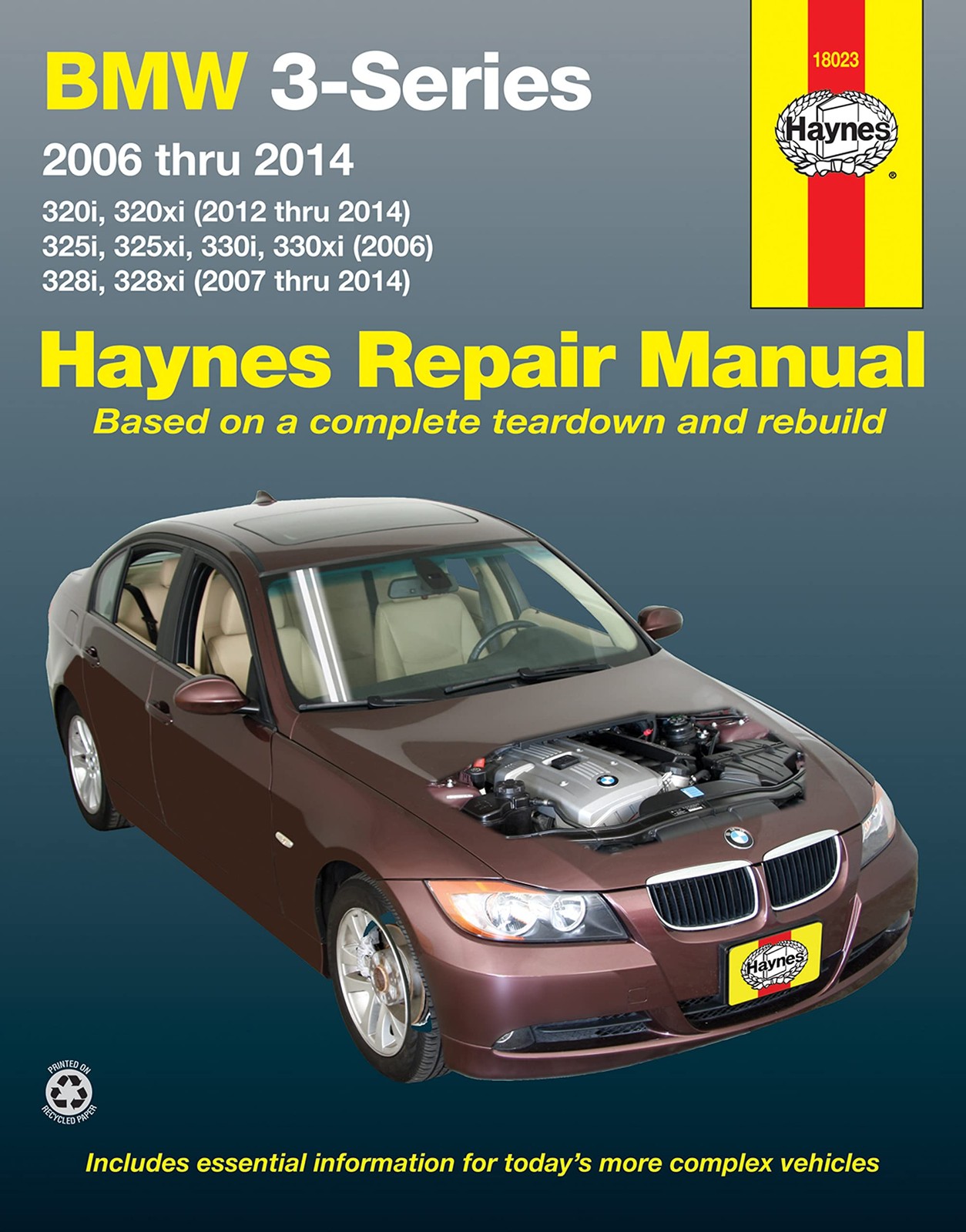 BMW 3-Series 2006 thru 2014 320i/320xi (12-14),325i/325xi/330i/330xi (06), 3…