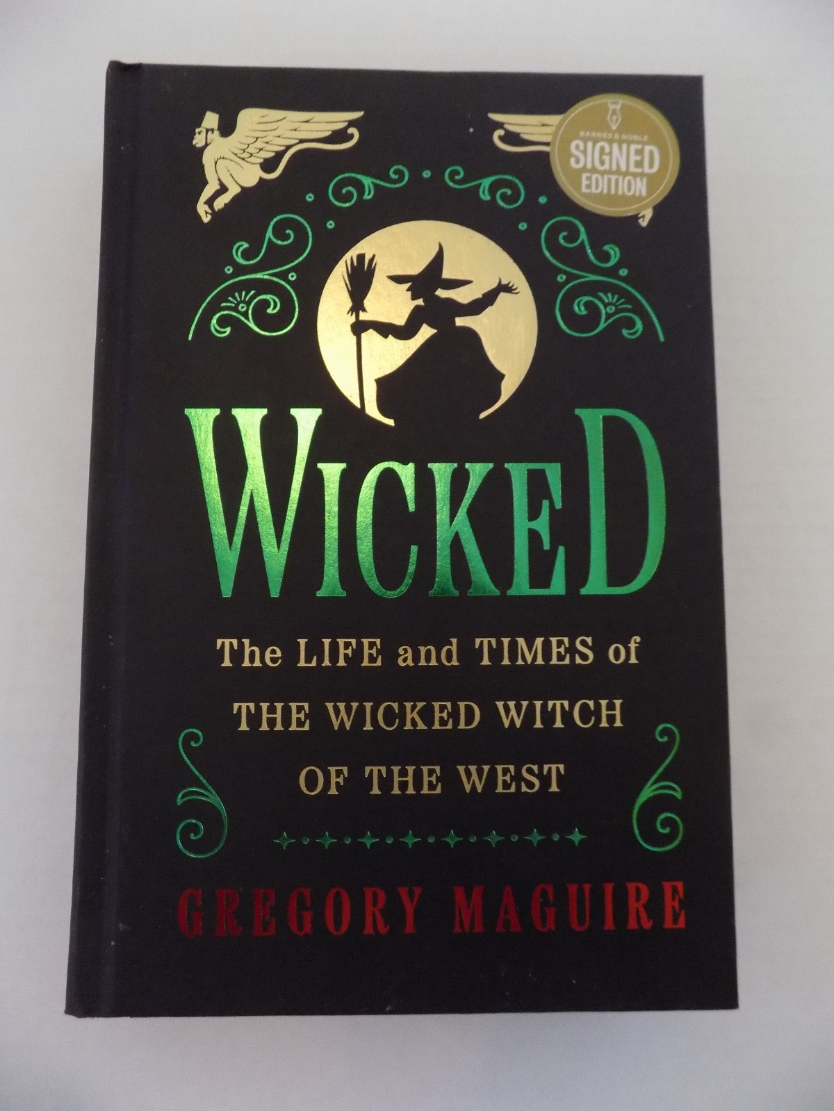 Signed Wicked Book 2024 B&N First Collectors Edition Special Bound Hardcover NOS