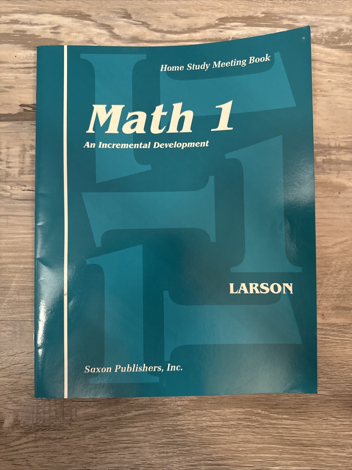 Brand New Saxon Math 1 Home Study Meeting Book