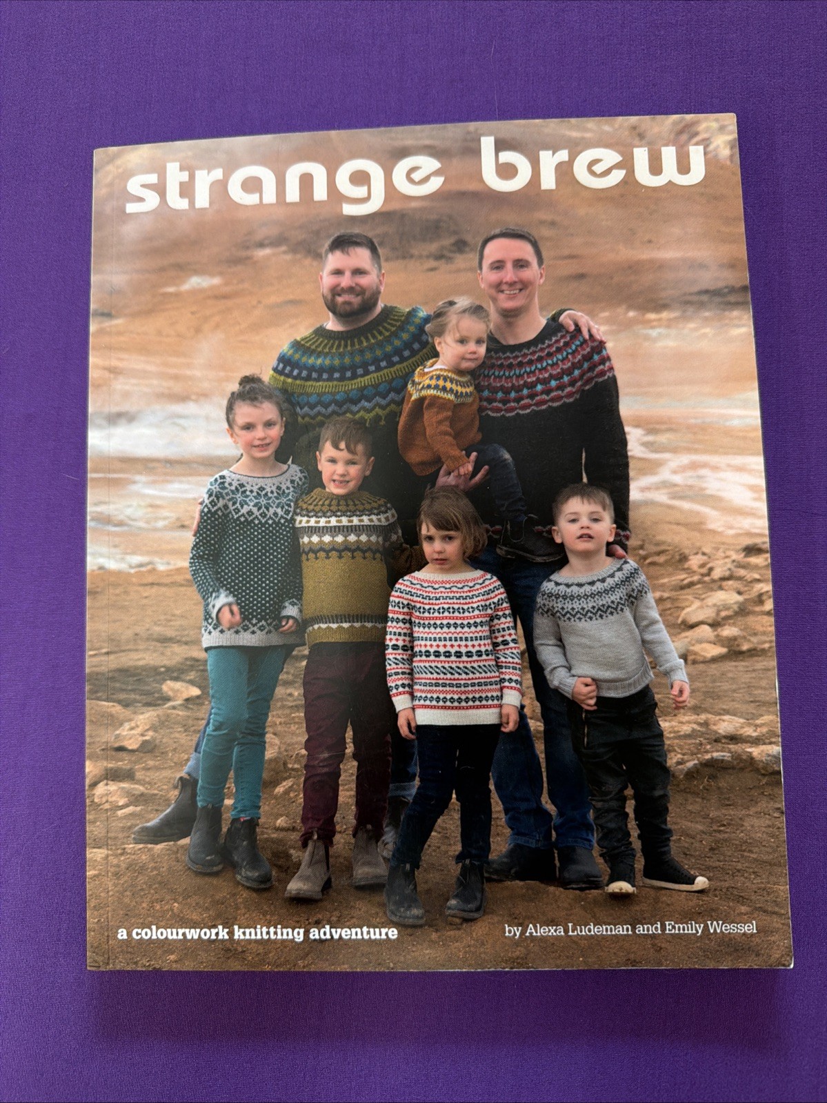 Strange Brew: A Colourwork Knitting Adventure paperback Alexa Ludeman Emily Wess