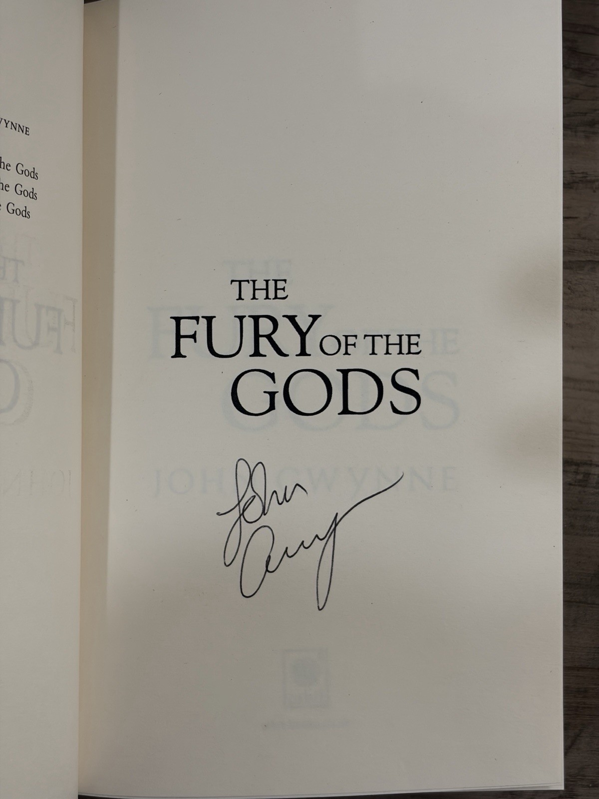 Bloodsworn Saga Broken Binding Signed Edition John Gwynne Hardcover Brand New