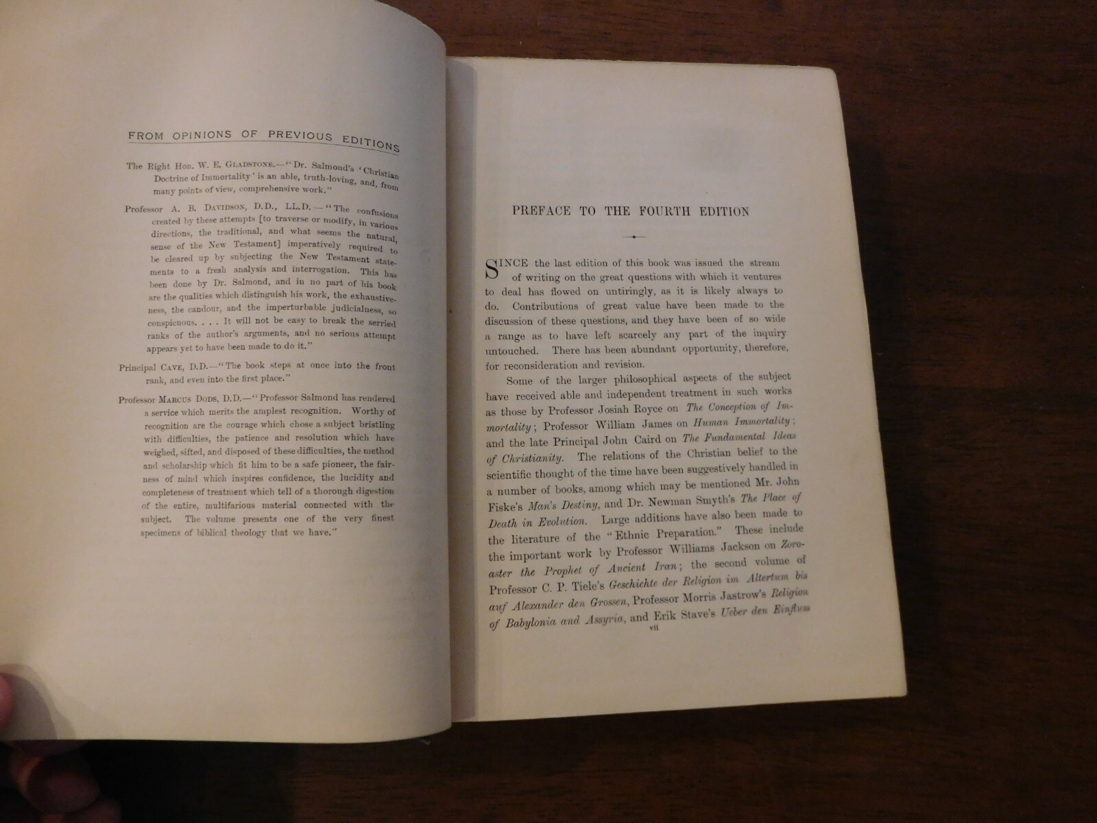 Christian Doctrine Of Immortality – S.D.F. Salmond D.D. 4th Edition 1901