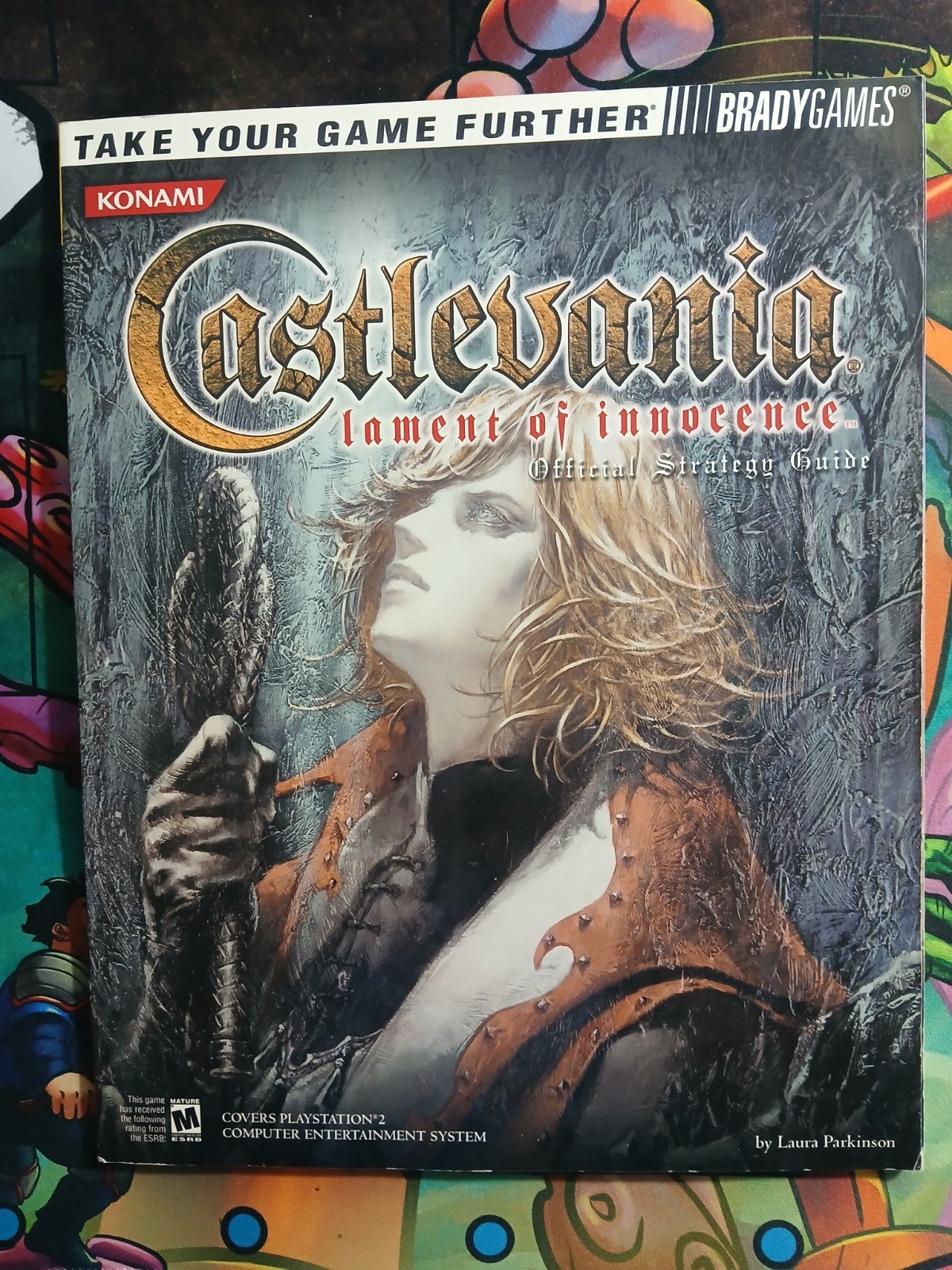 Brady Games Castlevania Lament of Innocence Official Strategy Guide WITH POSTER!