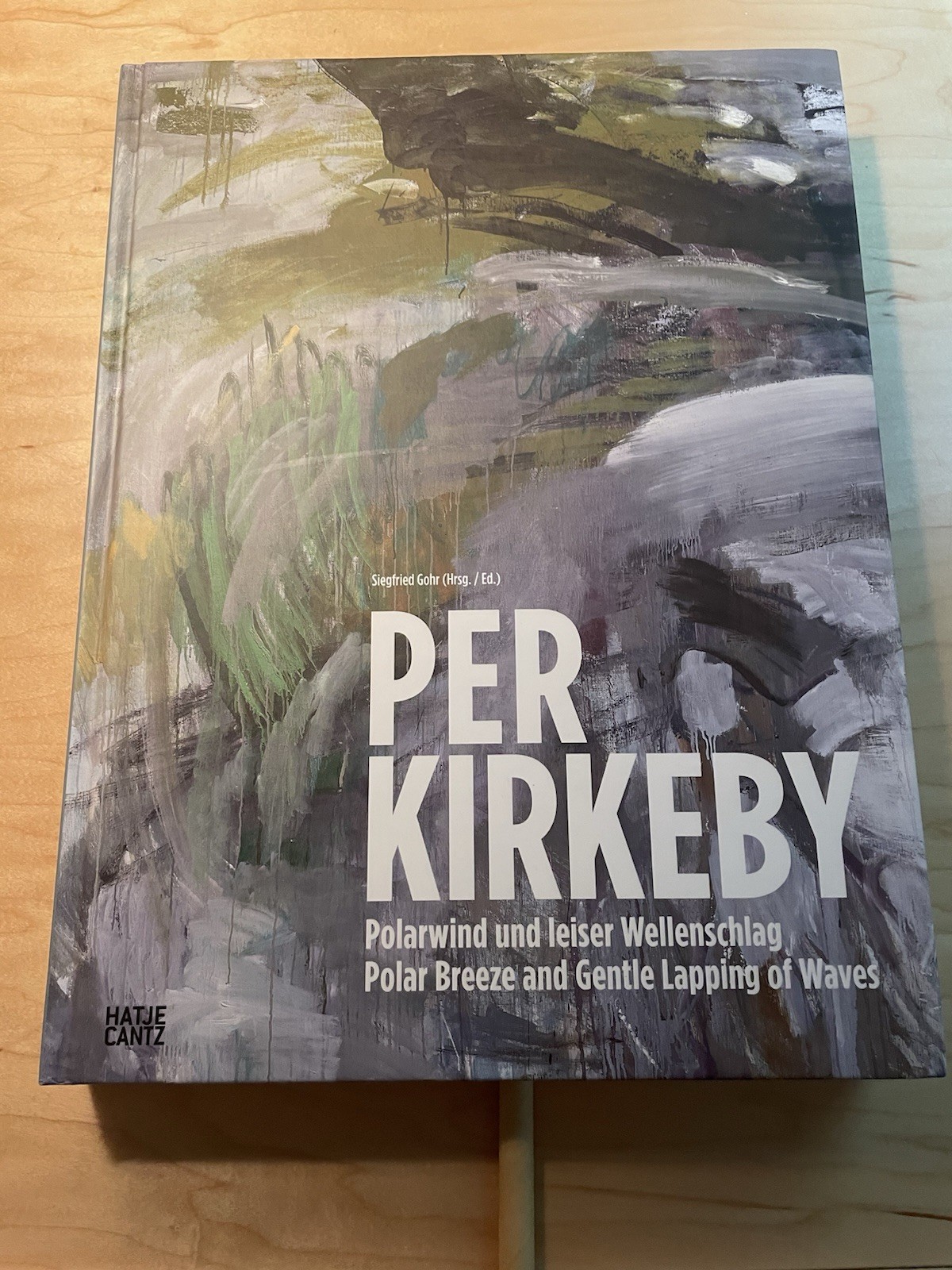 Per Kirkeby Polar Breeze And Gentle Lapping Of Waves, RARE Hardcover 336 pages
