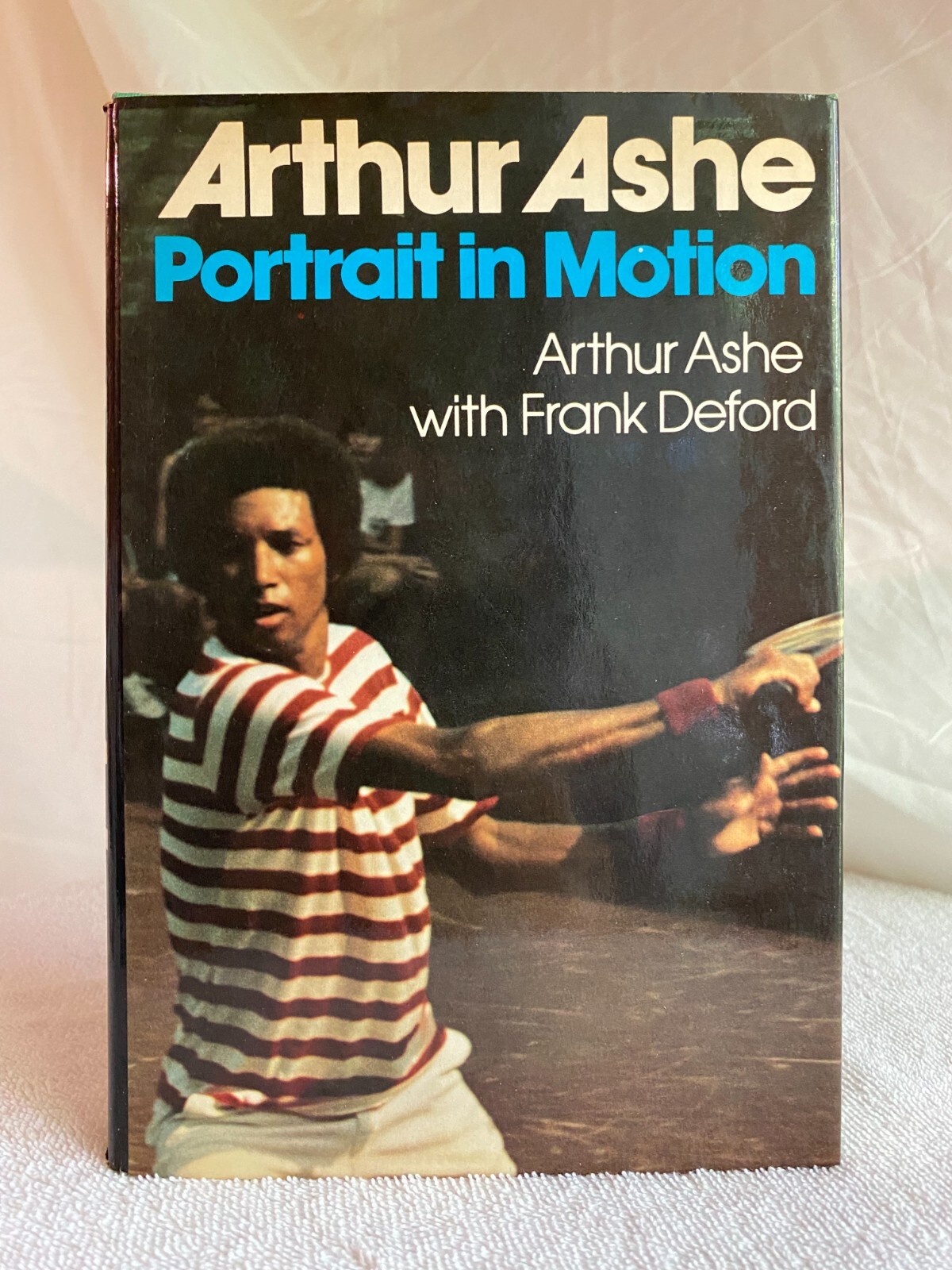 ARTHUR ASHE PORTRAIT IN MOTION 1975 Hardcover w/Frank Deford 272 pages good cond