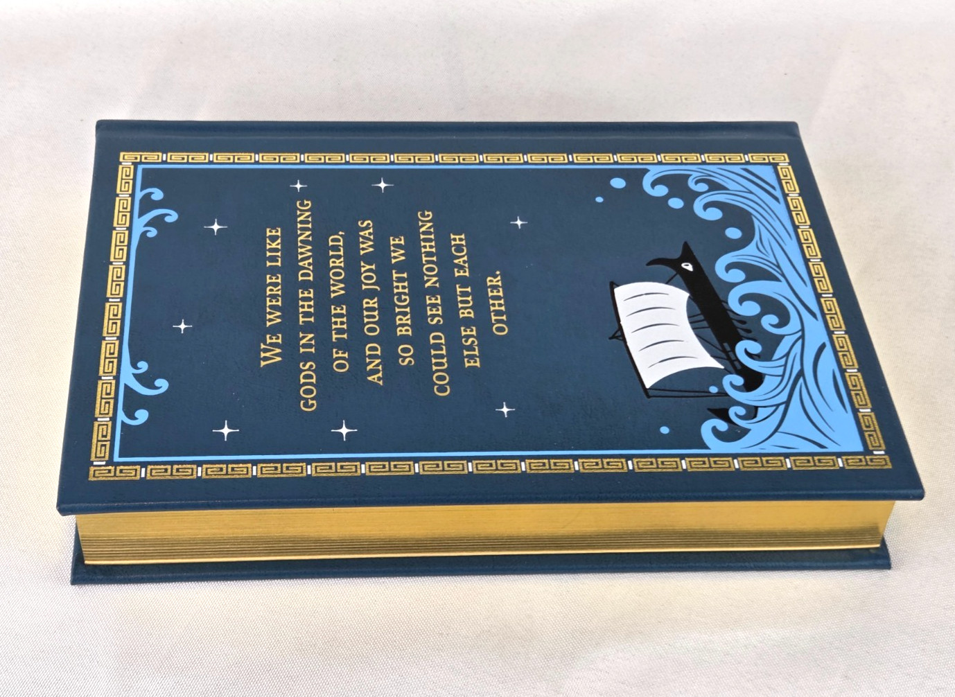THE SONG OF ACHILLES by Madeline Miller Deluxe Leather Bound Edition *New*
