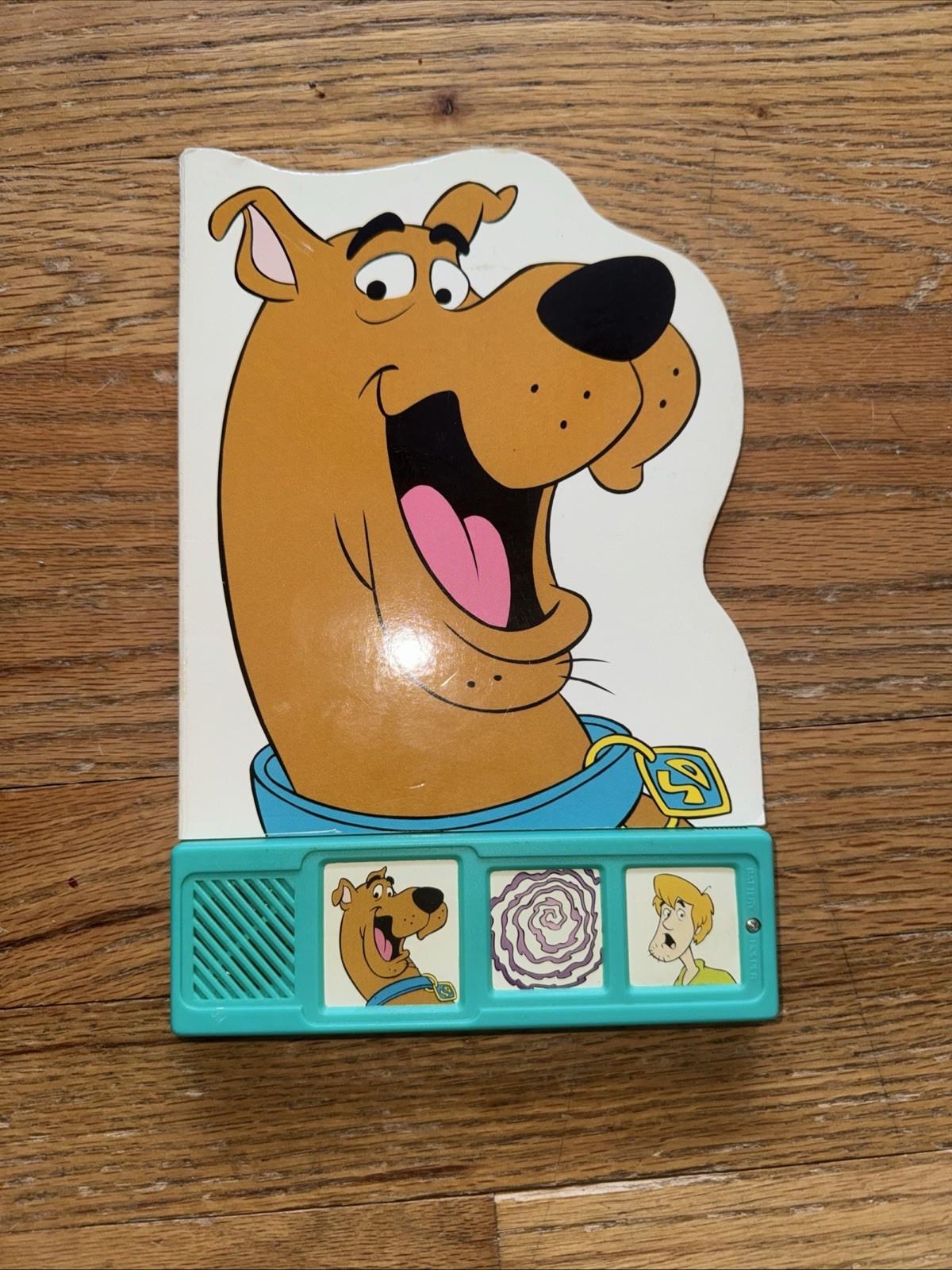 Vintage 2000s Scooby Doo Shaggy Scary Sound Children Book HC Works New Bat