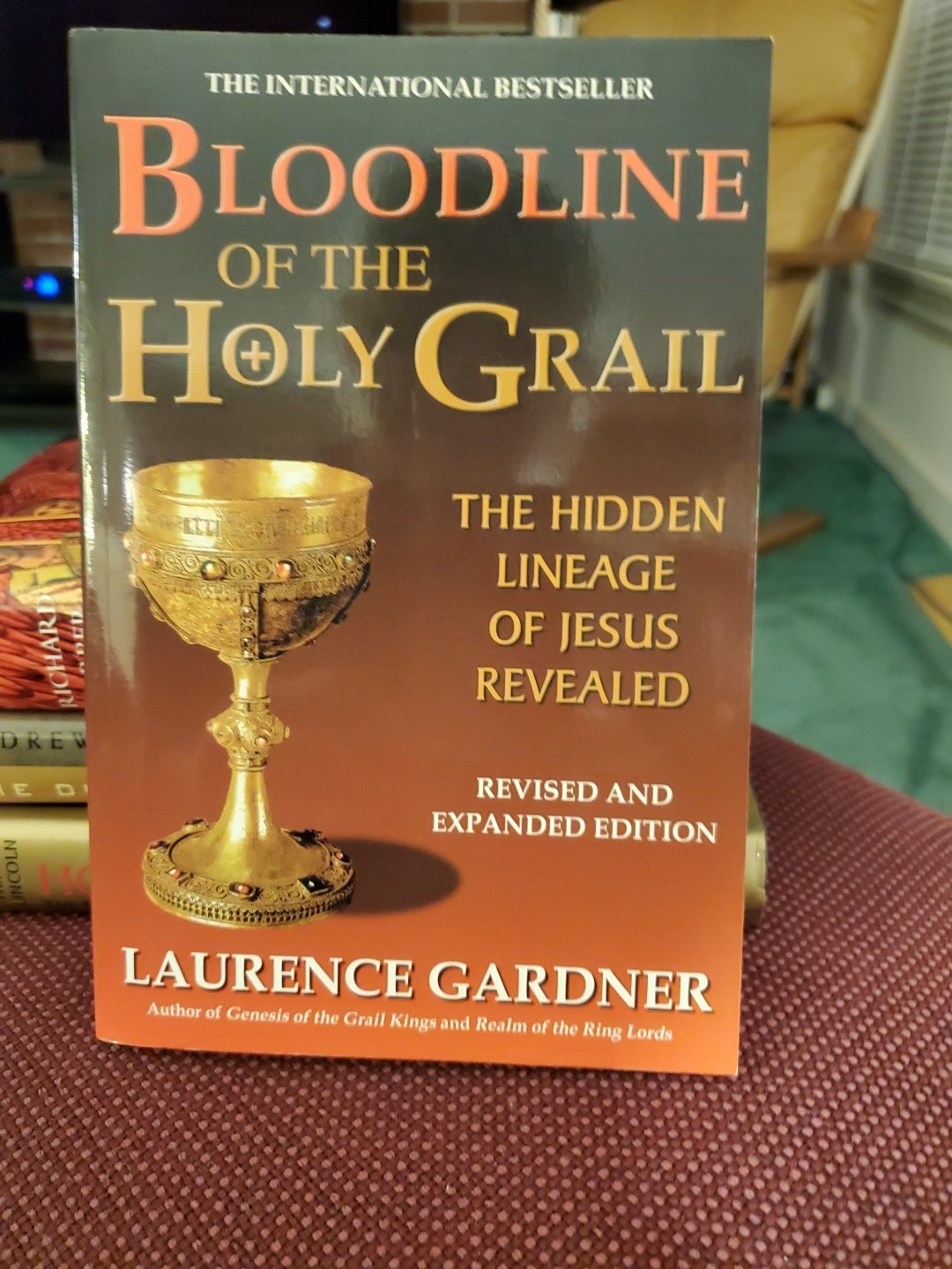 Holy Grail: Lot Of 5 books, 3 HC & 2 PB, LN. Gardner, Baigent, Barber, Sinclair