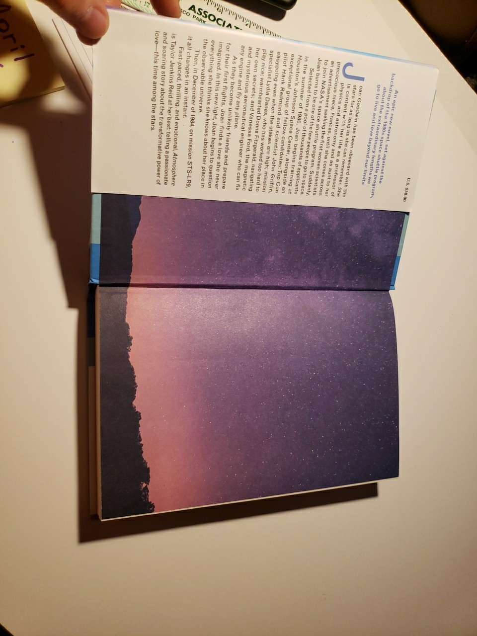 Atmosphere: GMA Book Club A Love Story by Taylor Jenkins Reid 3rd Printing HC