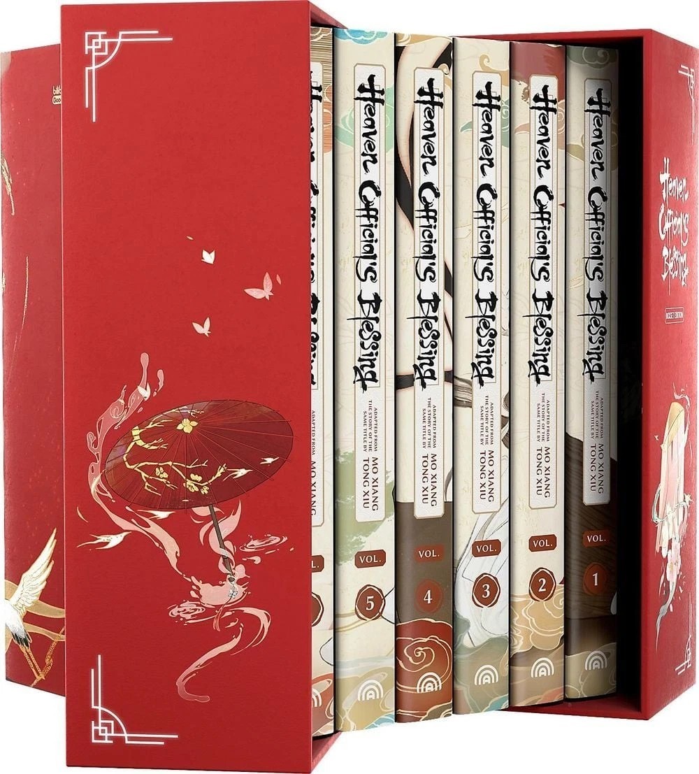 Heaven Official’s Blessing (Manhua) : Vols. 1-6 in Box Set Hardcover(Fast Ship)