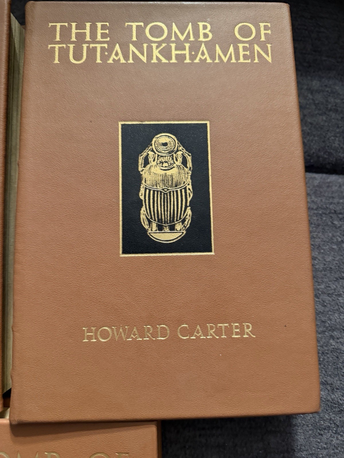 THE TOMB OF TUTANKHAMEN By Howard Carter, 3-Volume Set. 2009 EP Hardcover