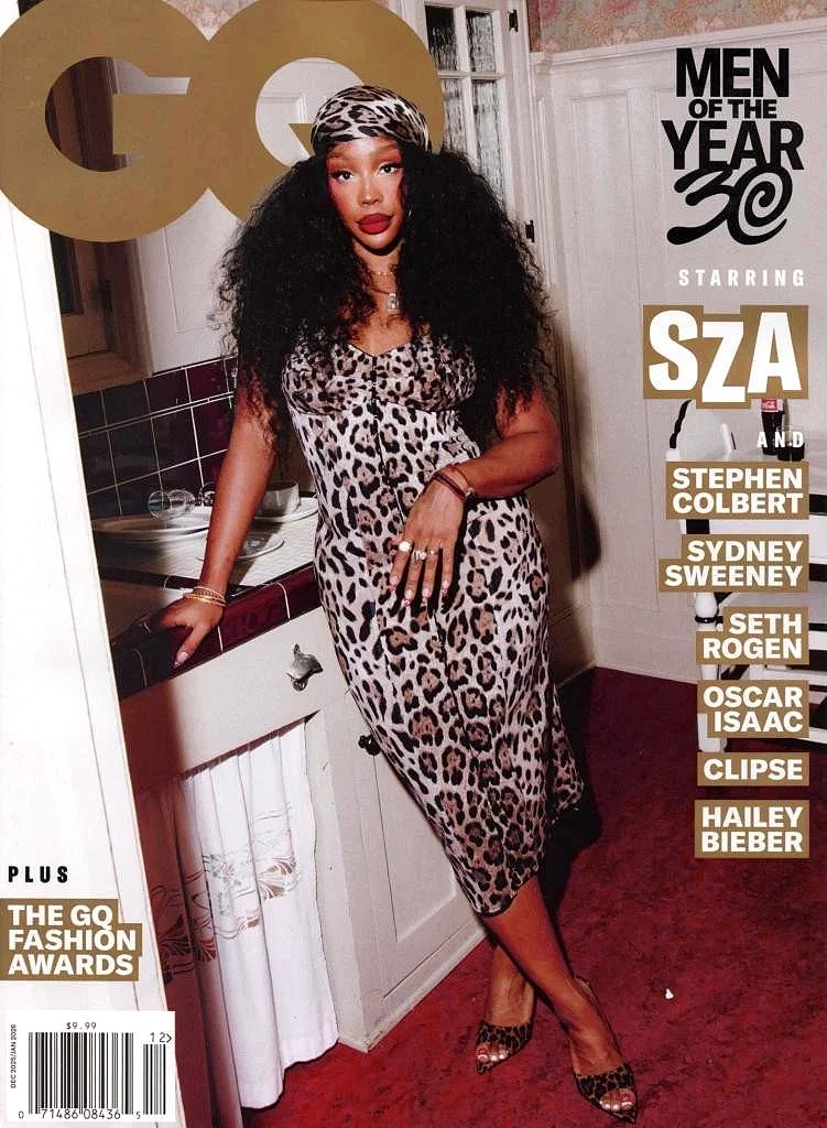 GQ Magazine December 2025 January 2026 SZA Cover