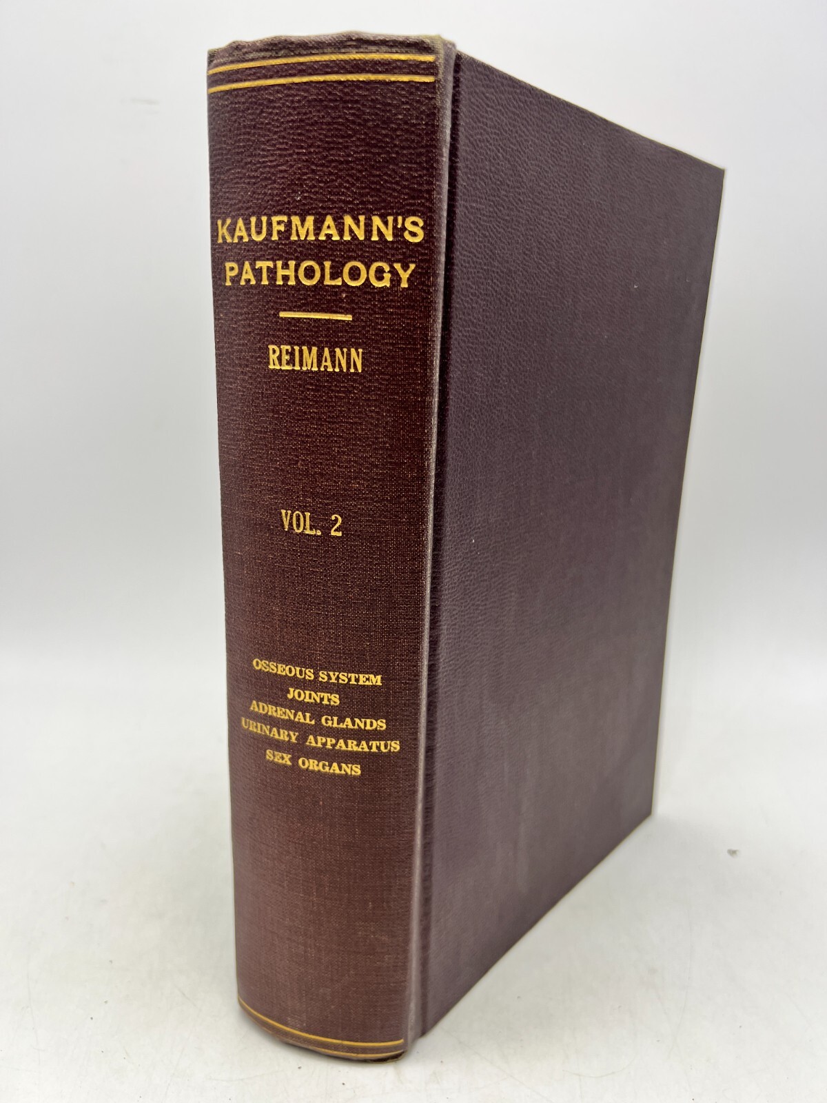 Pathology for Students and Practitioner’s Volumes I, II, III by Kaufmann (1929,H