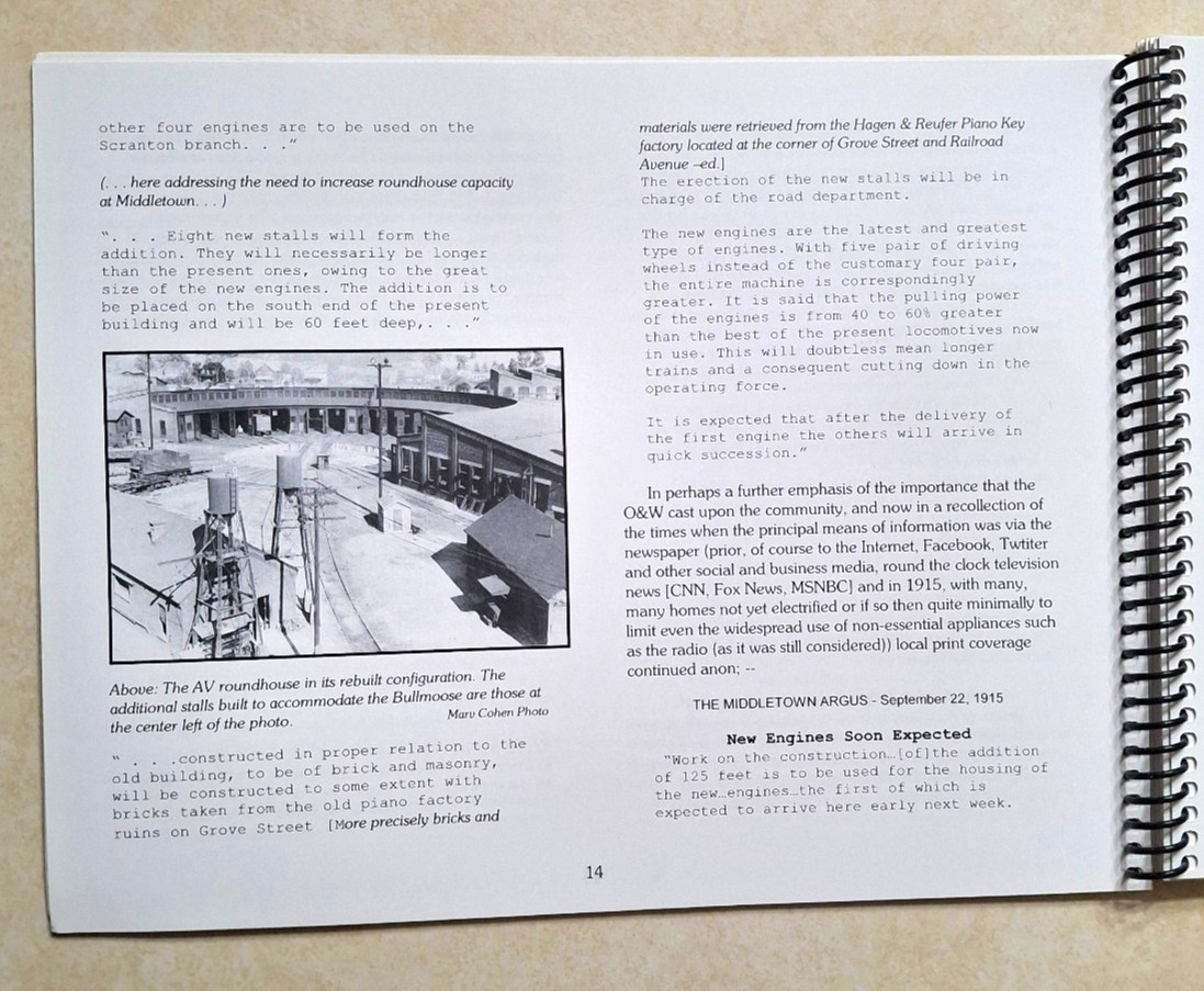 New York Ontario & Western Railway Bullmoose Big 400 Observer History Railroad