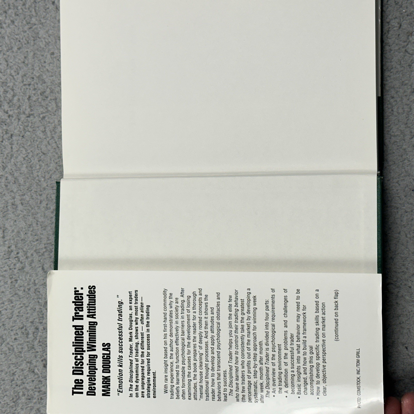 1990 The Disciplined Trader : Developing Winning Attitudes Mark Douglas Original