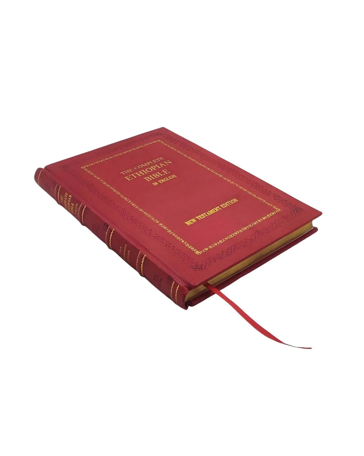 Ethiopian Bible in English New Testament Large Print Edi [Premium Leather Bound]