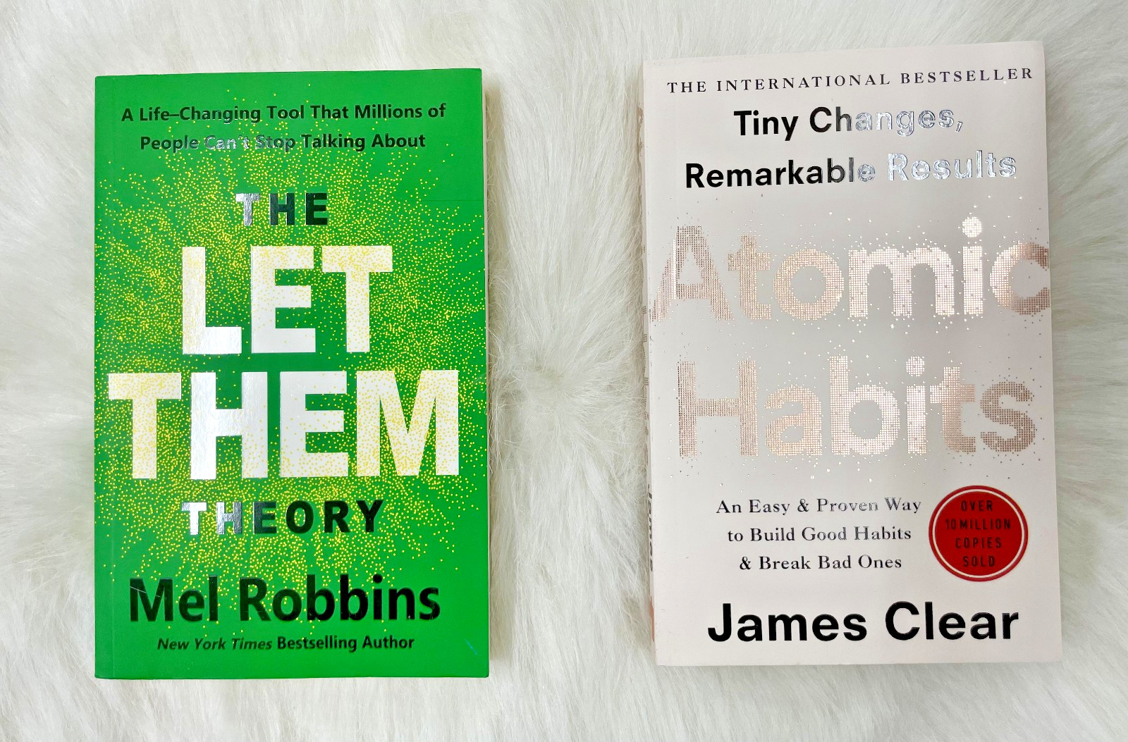 combo of 2 book The Let Them Theory + atomic habits paperback Fast Shipping..