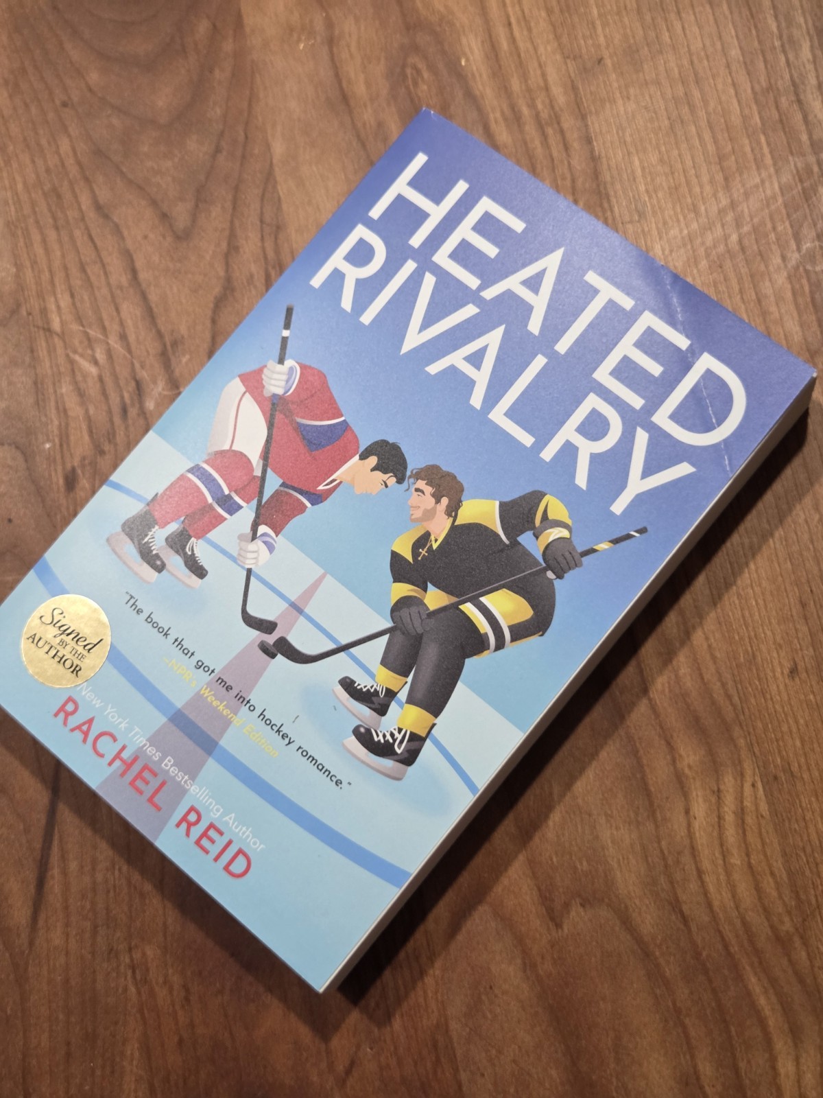 Heated Rivalry by Rachel Reid (2024, Trade Paperback) Signed Book