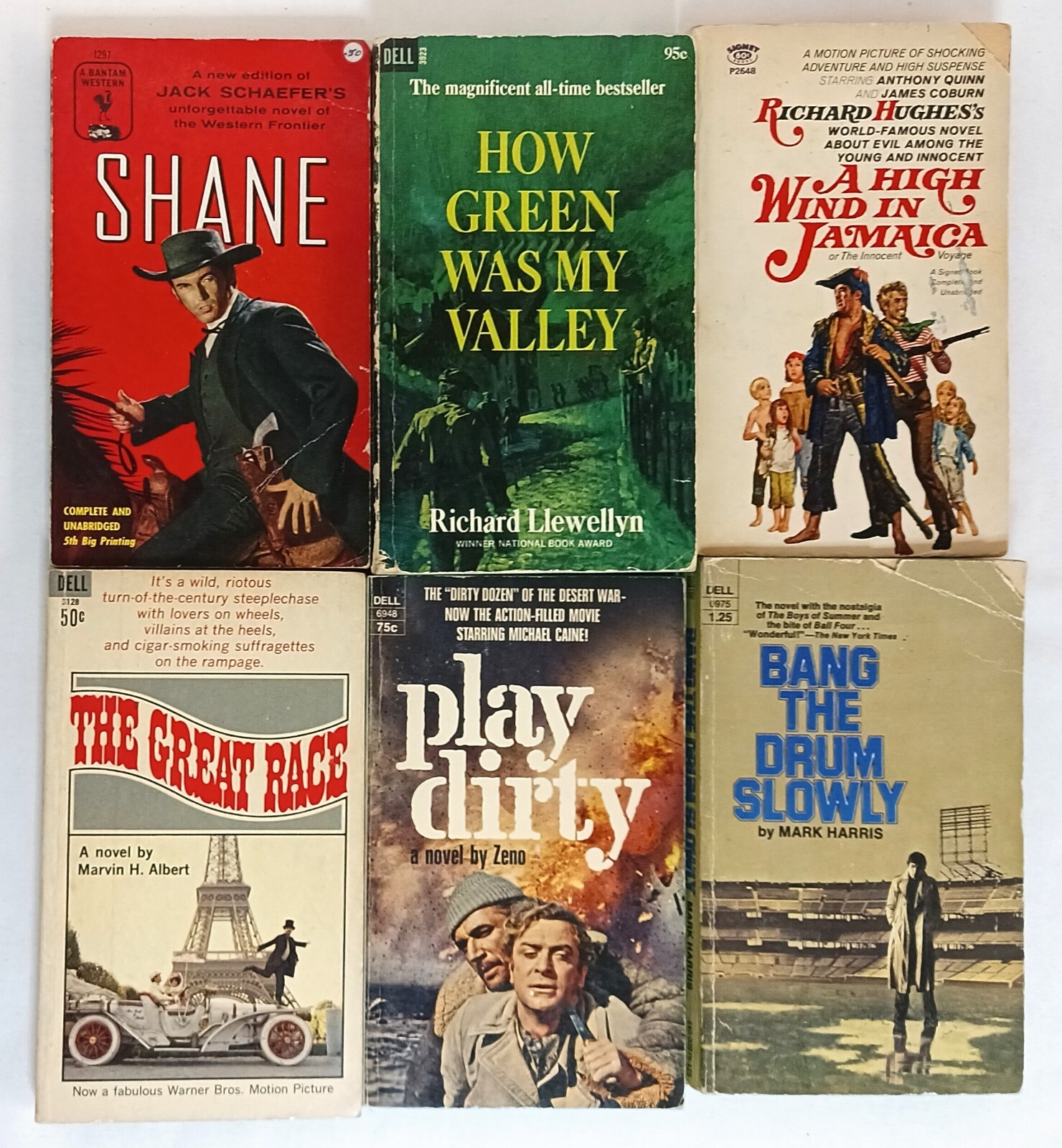 Paperback Book Lot Of 32 Movie Tie-Ins Adaptations From 1950s Thru 2000s