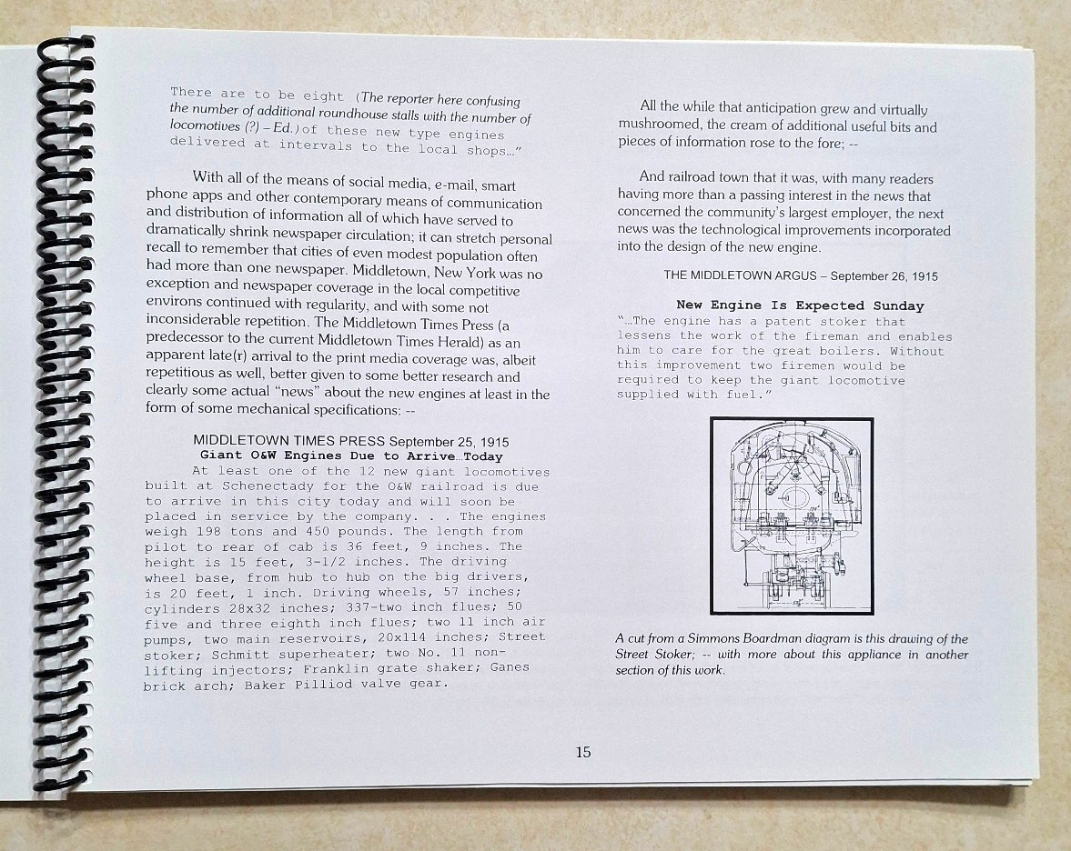 New York Ontario & Western Railway Bullmoose Big 400 Observer History Railroad