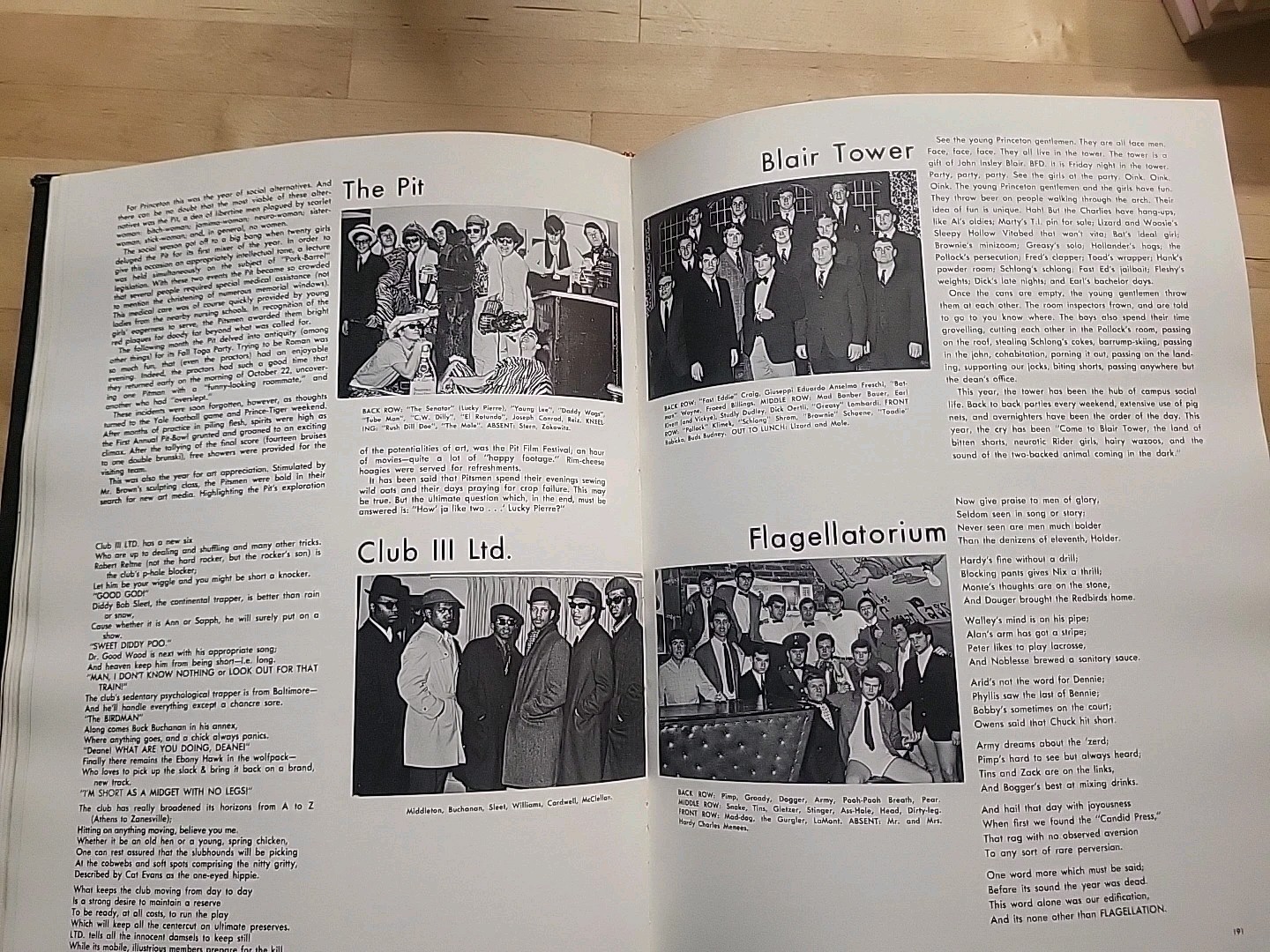 1967 68 Princeton University Bric-a-Brac Yearbook HC ORIGINAL 336 Pages
