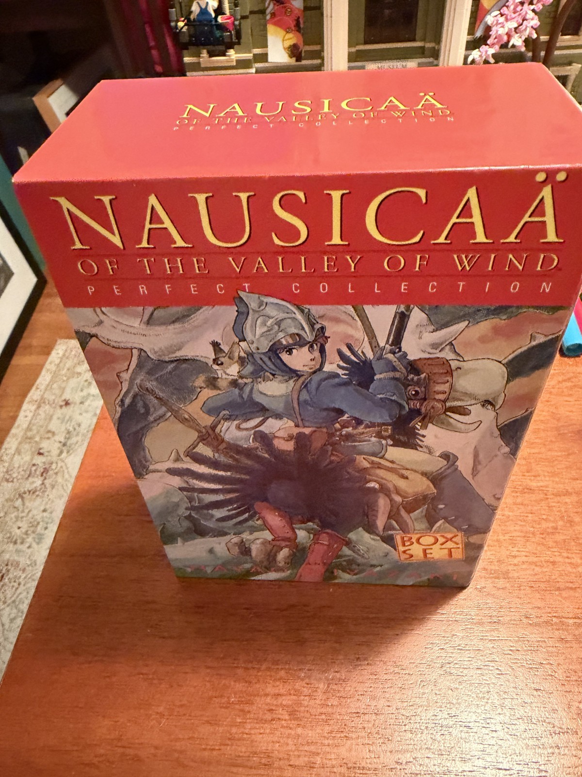 Nausicaa Of The Valley Wind Perfect Collection Box Set Vol 1-4 Miyazaki MANGA
