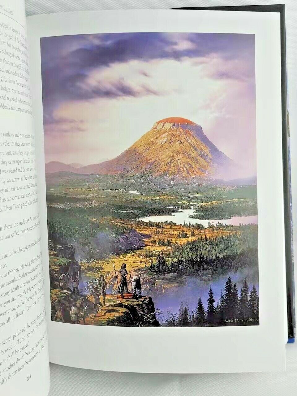 THE SILMARILLION by J.R.R. TOLKIEN Illustrated Ted Nasmith Hardcover *New*
