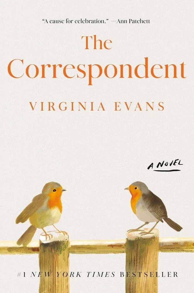 The Correspondent A Novel by Virginia Evans Hardcover 2025 Fiction Book