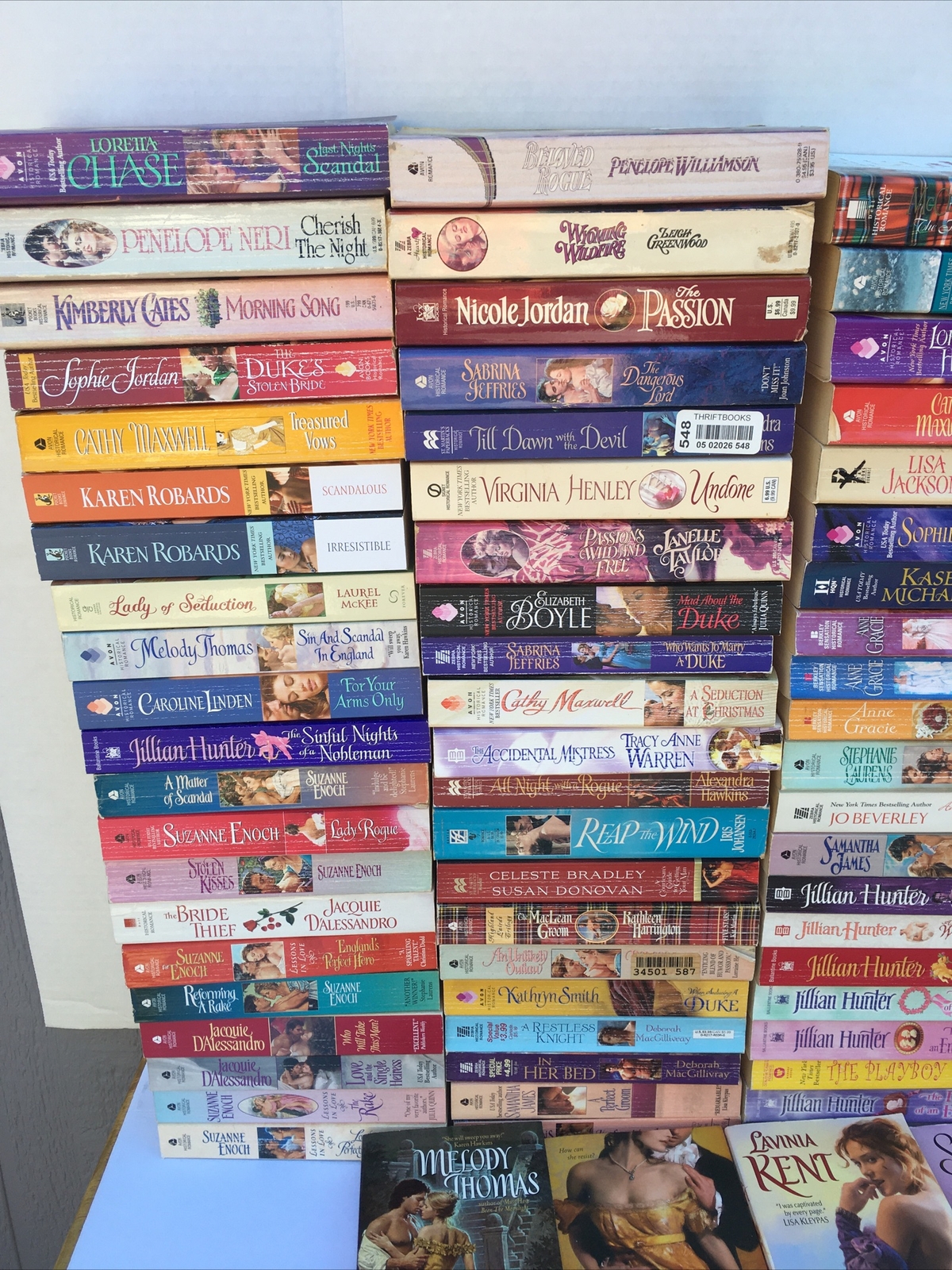 Random Pick Lot Of 10 Historical Romance Paperback Books Author Mix