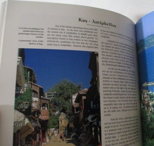 Lycia Land of Light Turkey Paperback Book Ihan Aksit 180 Pages 2000 8.5 X 8.5 in