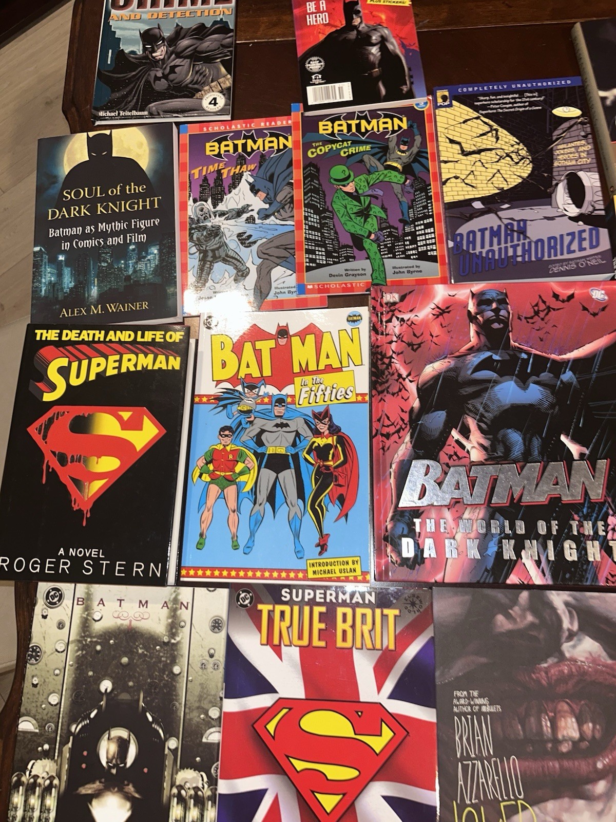 Assorted Marvel DC Universe Comic Book Heroes Lot (16) Batman Superman & More