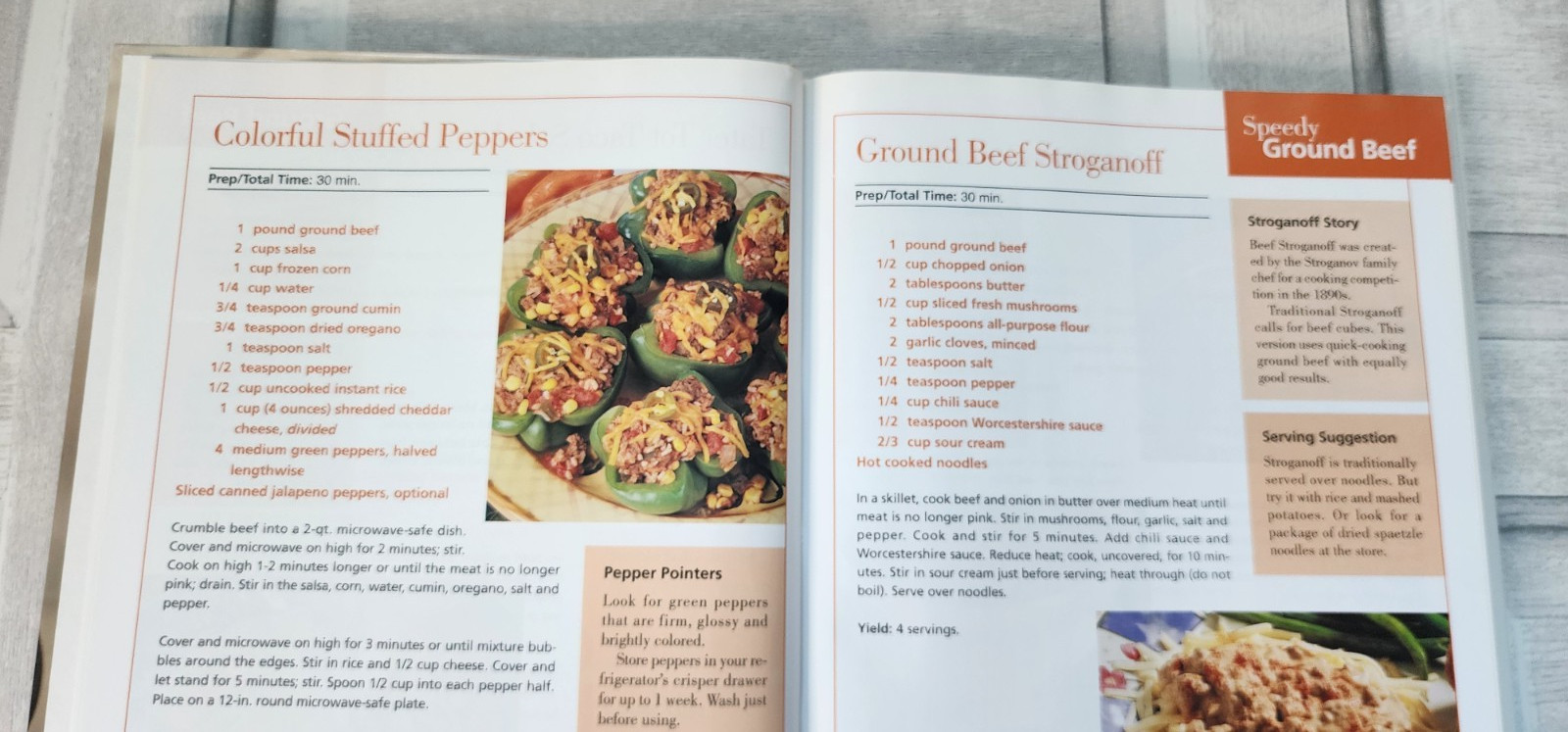 Taste of Home 2006 Weeknight Cooking Made Easy 336 pages hardcover 304 recipes