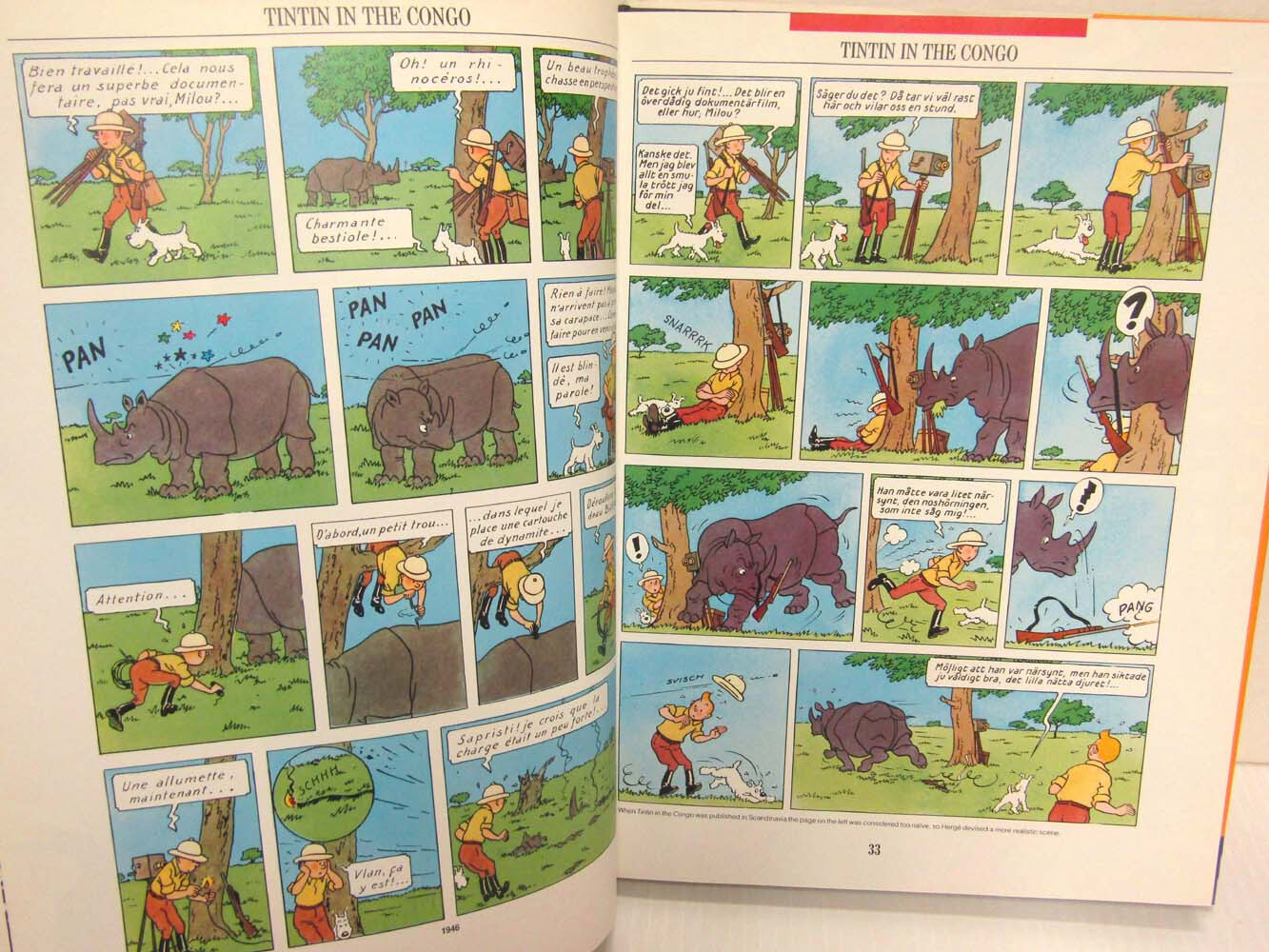 Tintin and the World of Herge: lllustrated History by Benoit Peeters-1992