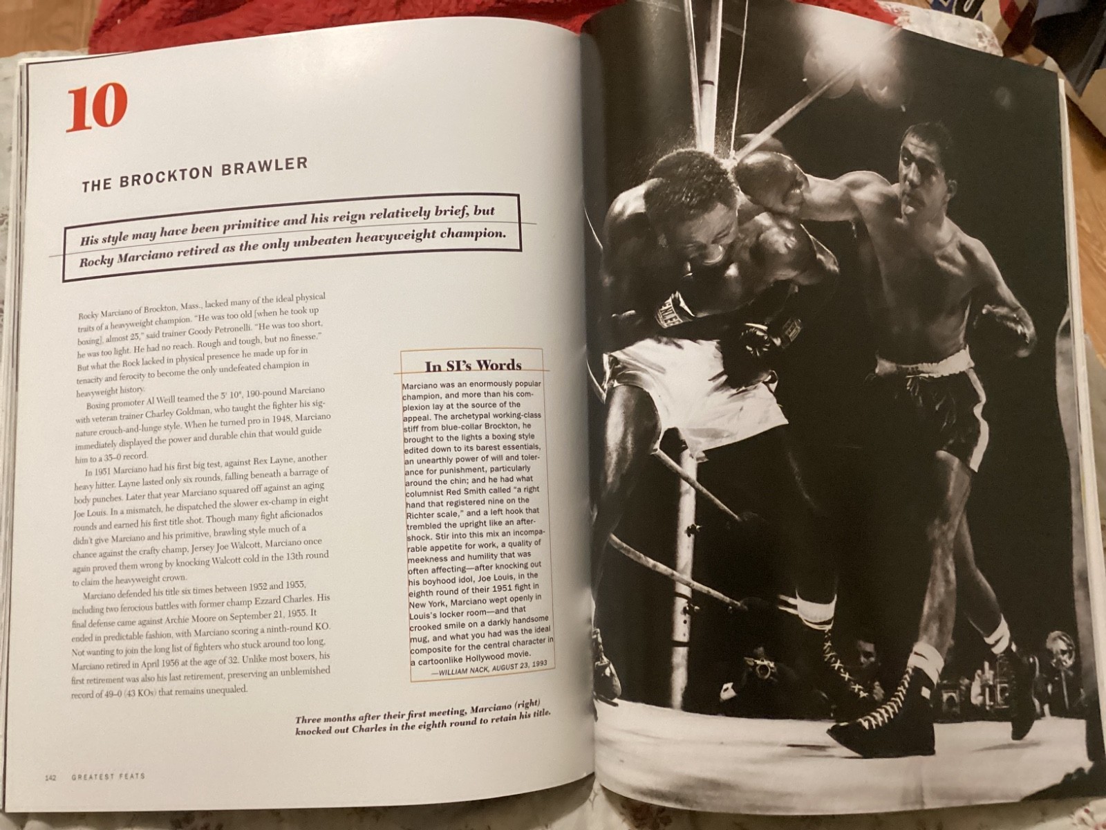 SPORTS ILLUSTRATED GREATEST FEATS,UNFORGETTABLE ACCOMPLISHMENTS,174 PAGES/NO PH