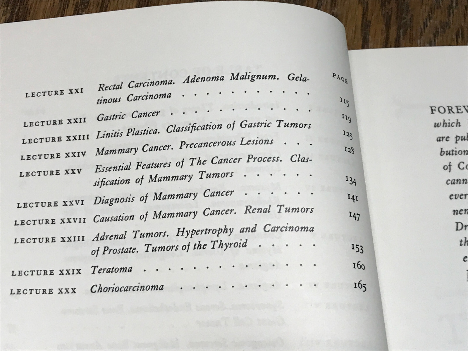 Lectures On Tumor Pathology By James Ewing M.D. Cornell University in 1934, Rare