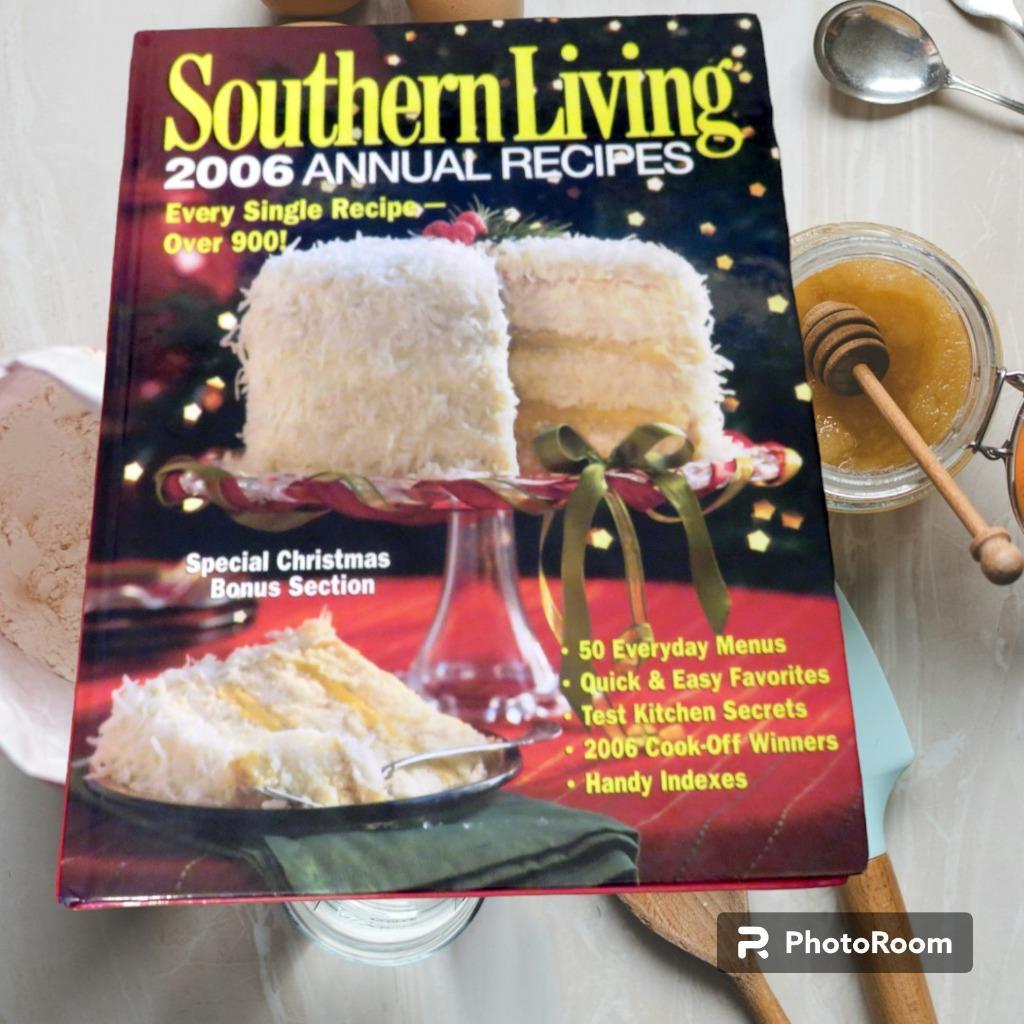 Lot of 3 Southern Living Annual Recipes Cookbooks 2006, 2007 & 2008 Hardback