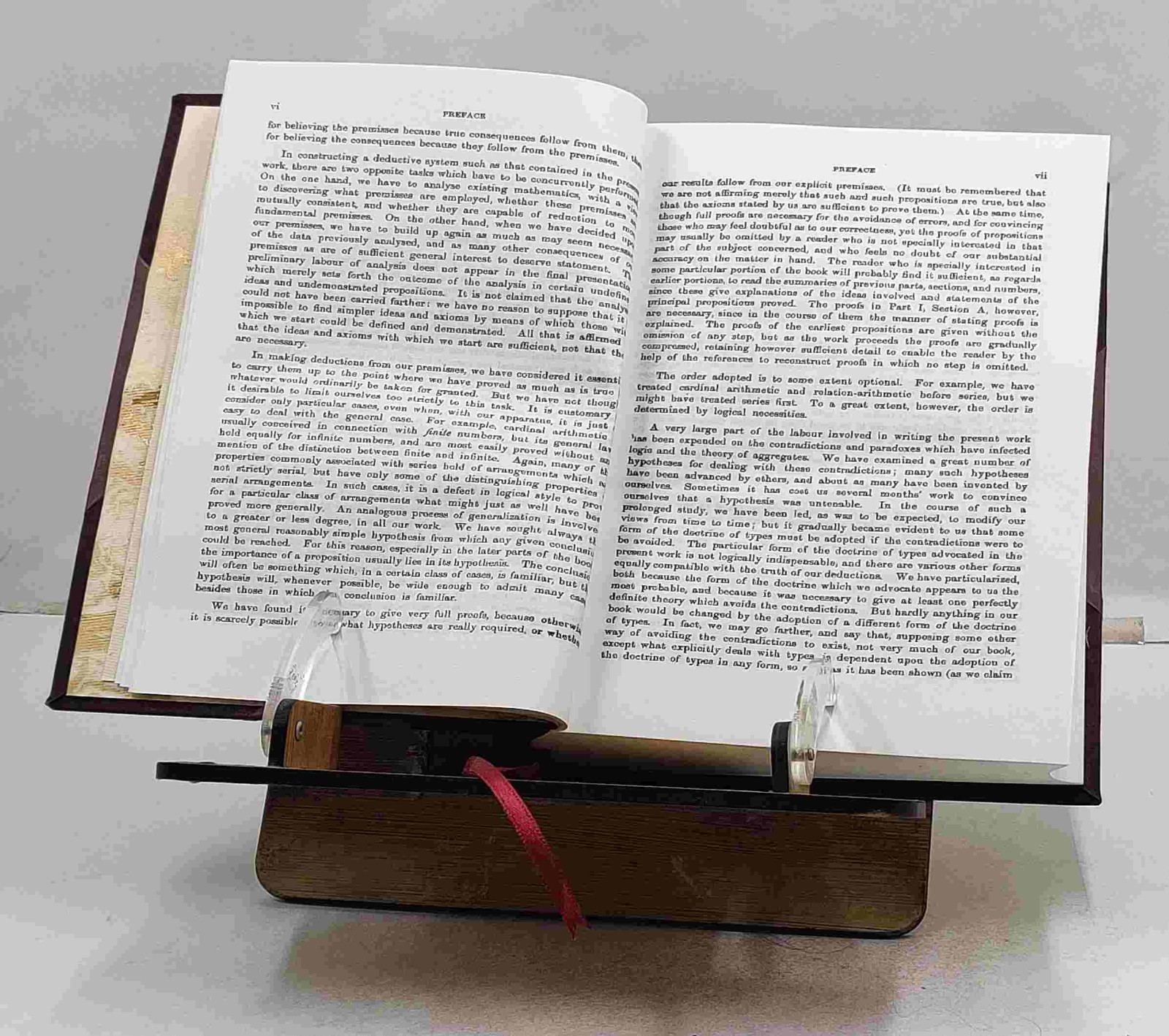 Principia Mathematica Volume 1 1910 by Whitehead A.N., Russel B. Leather Crafted