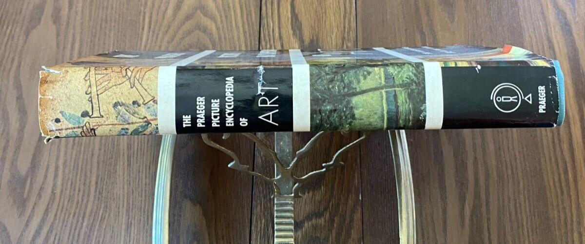 The Praeger Picture Encyclopedia of Art 1958 Hardcover w/Dust Jacket