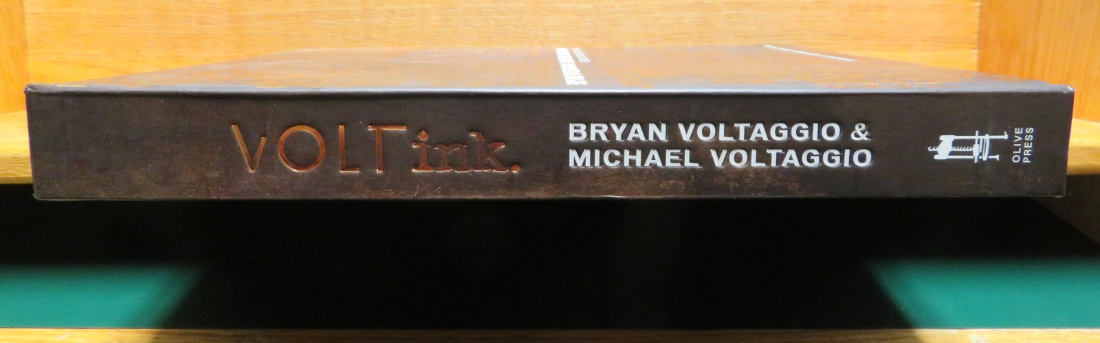 VOLT Ink : Recipes, Stories, Brothers by Bryan & Michael Voltaggio 2011 signed