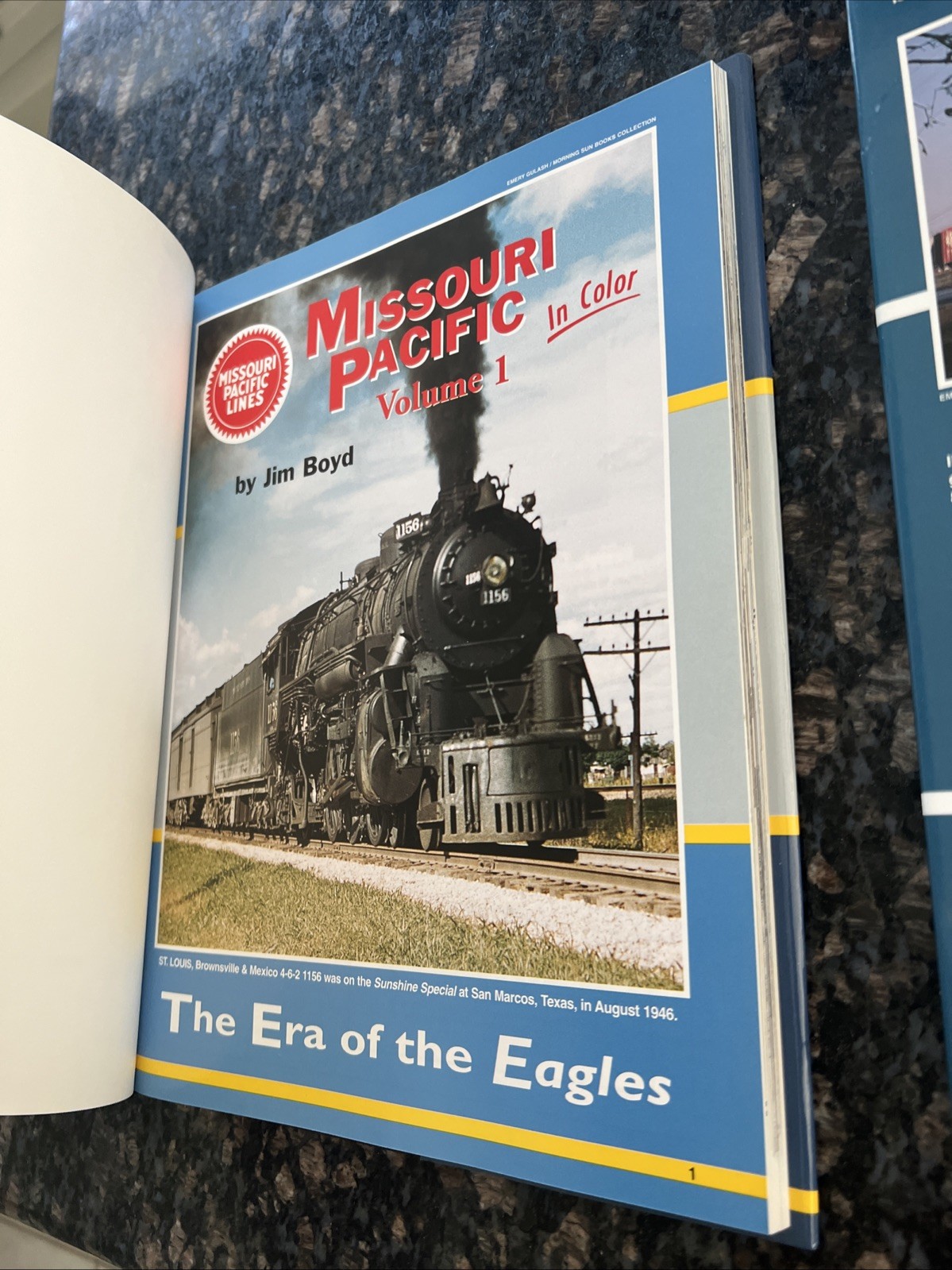 Missouri Pacific in Color Vol 1 -2 The Era of the EAGLES by Jim Boyd 1st Print