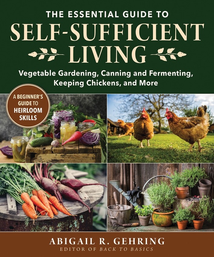 Self-Sufficient Living Book Step-By-Step Make Cheese Shampoo Butter Tips Tricks