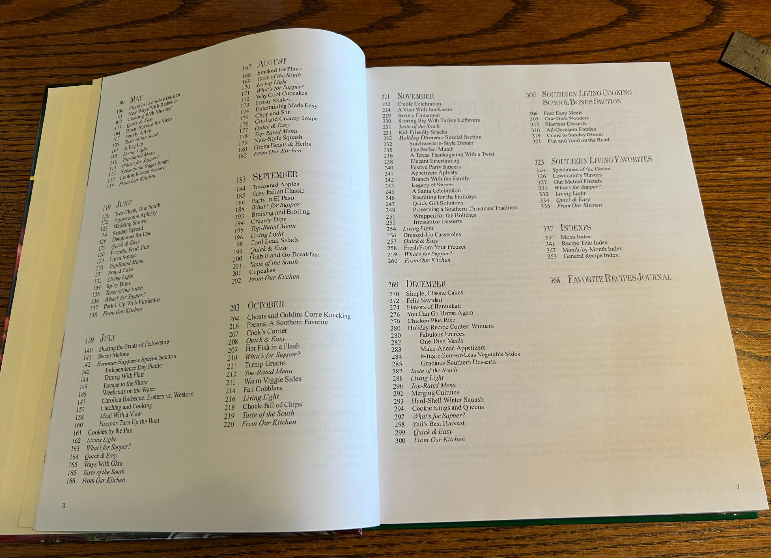 Southern Living 2001 Annual Recipes Hardcover Cook Book Cooking 368 Pages